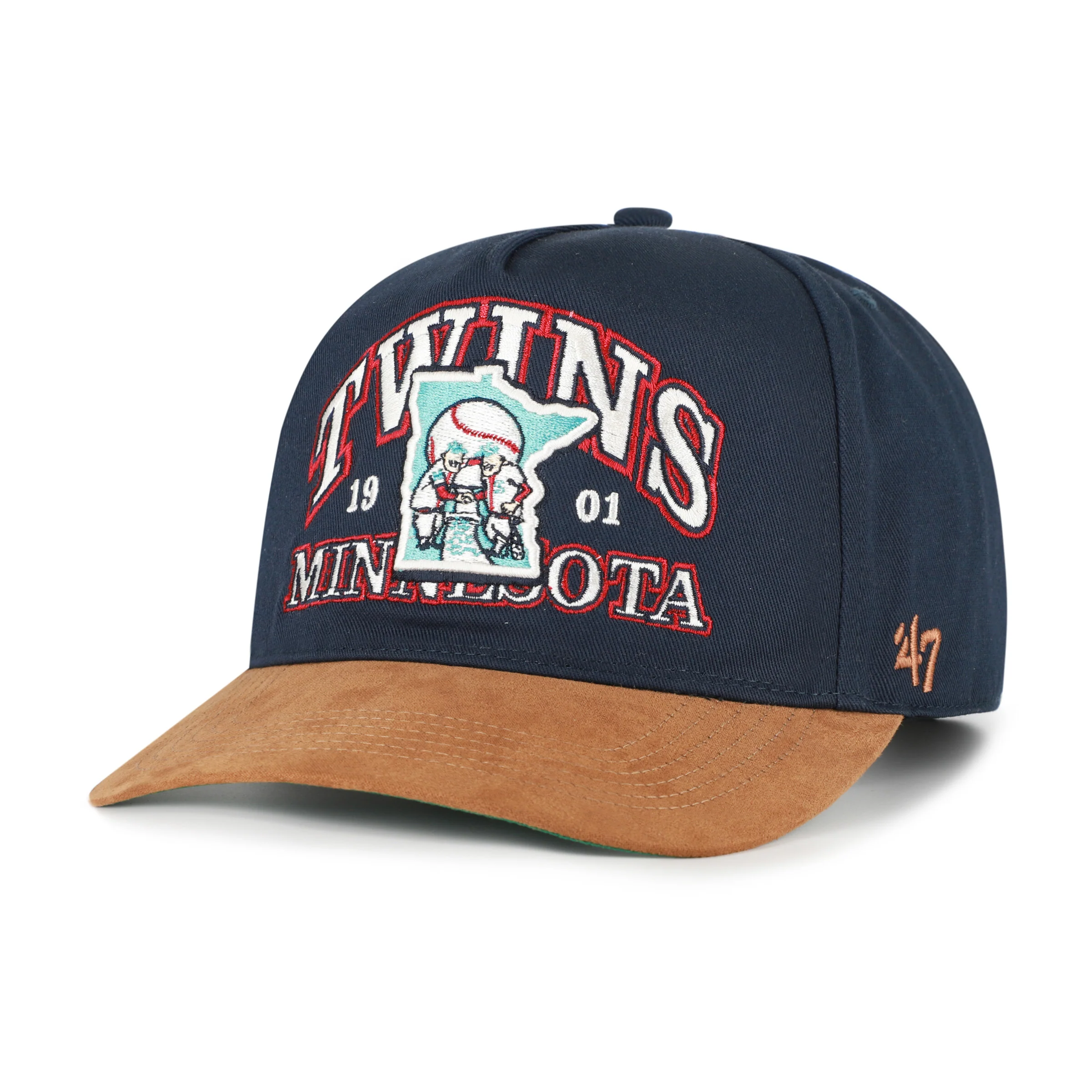 MINNESOTA TWINS COOPERSTOWN BREAK WOOD SUEDE '47 HITCH