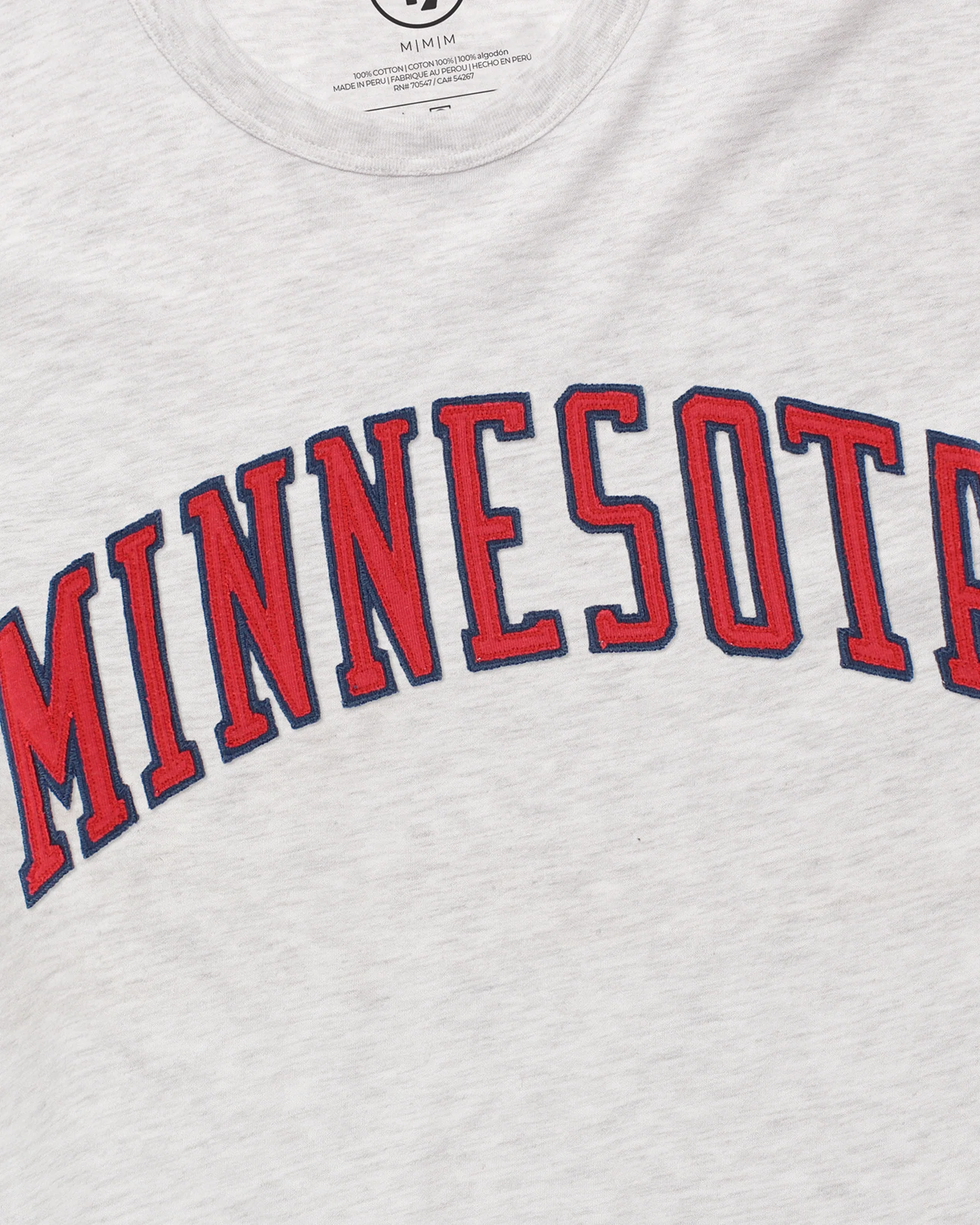 MINNESOTA TWINS COOPERSTOWN FRANKLIN '47 FIELDHOUSE TEE - Image 2