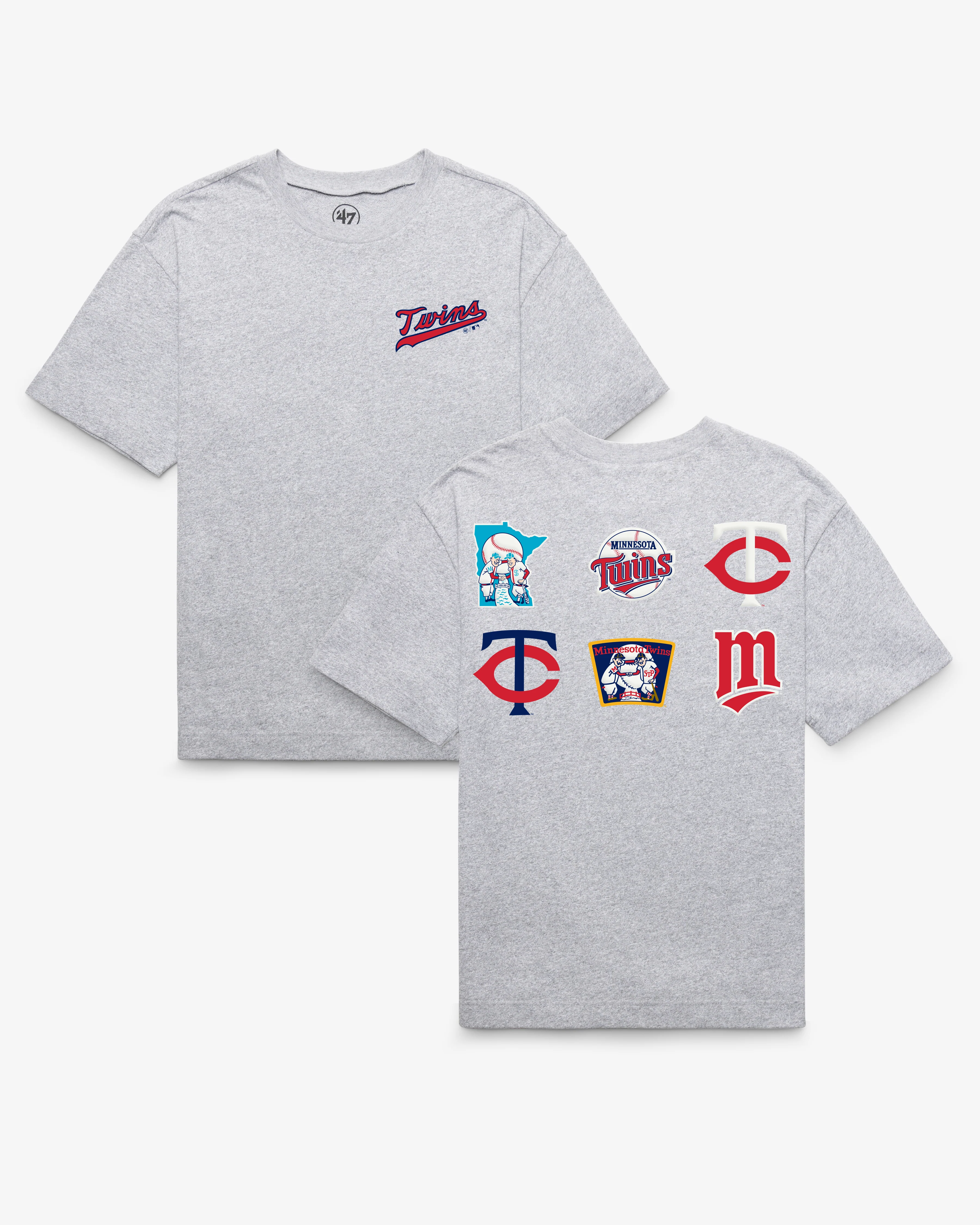 MINNESOTA TWINS COOPERSTOWN HISTORY LOCK '47 FOUNDATION TEE