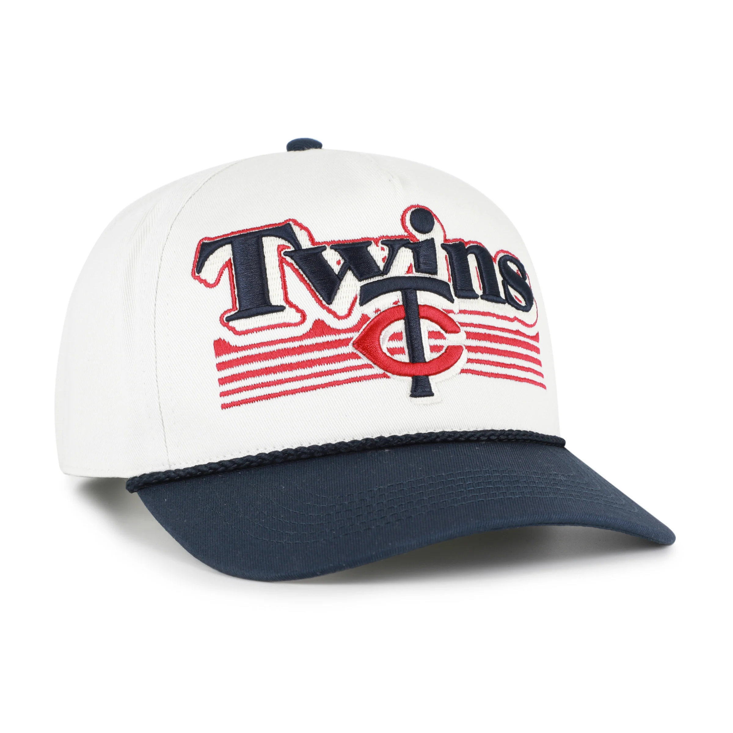 MINNESOTA TWINS SCRIPT FADE TWO TONE ROPE '47 HITCH - Image 3