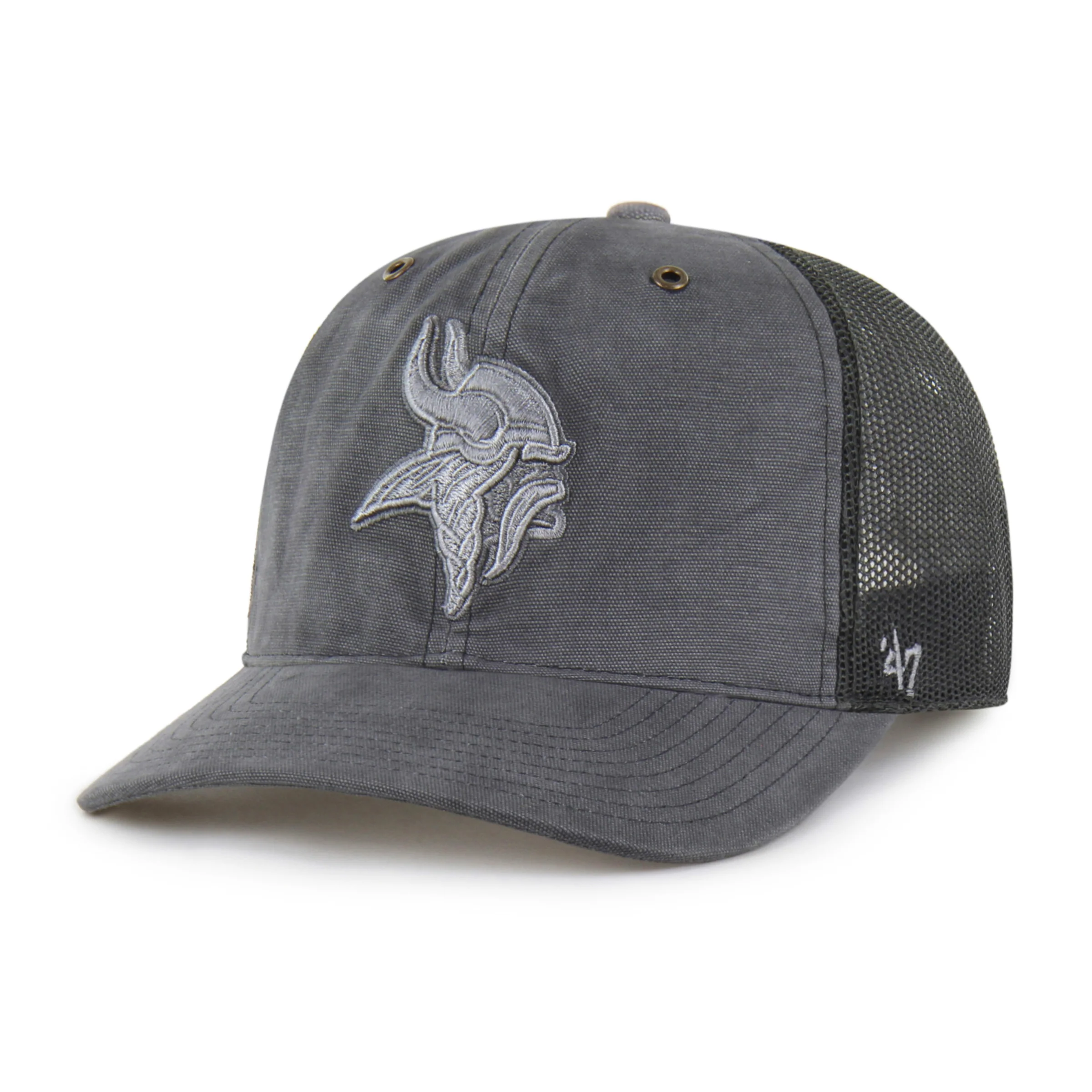 MINNESOTA VIKINGS CARHARTT DYED '47 TRUCKER RF RELAXED FIT - Image 4