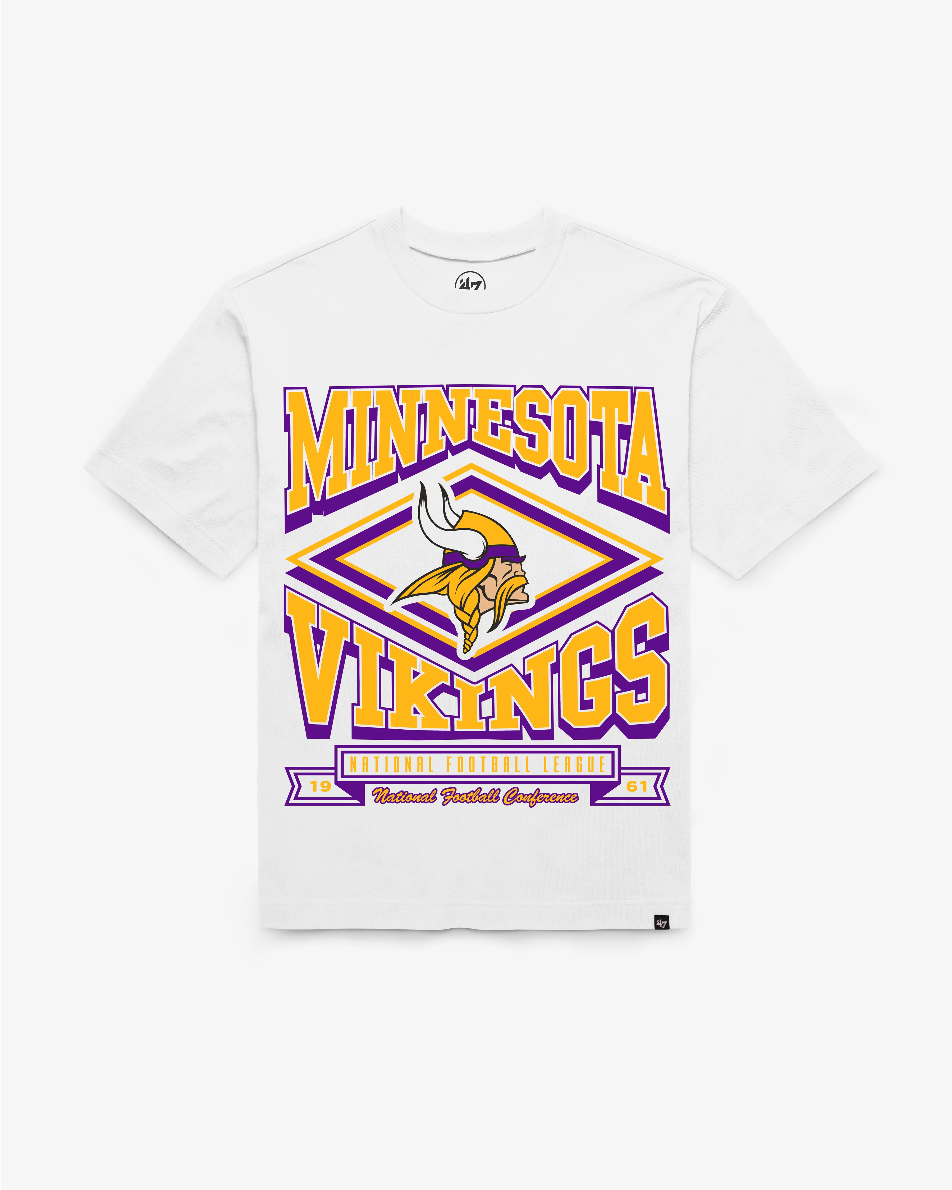 MINNESOTA VIKINGS HEATER '47 FOUNDATION TEE