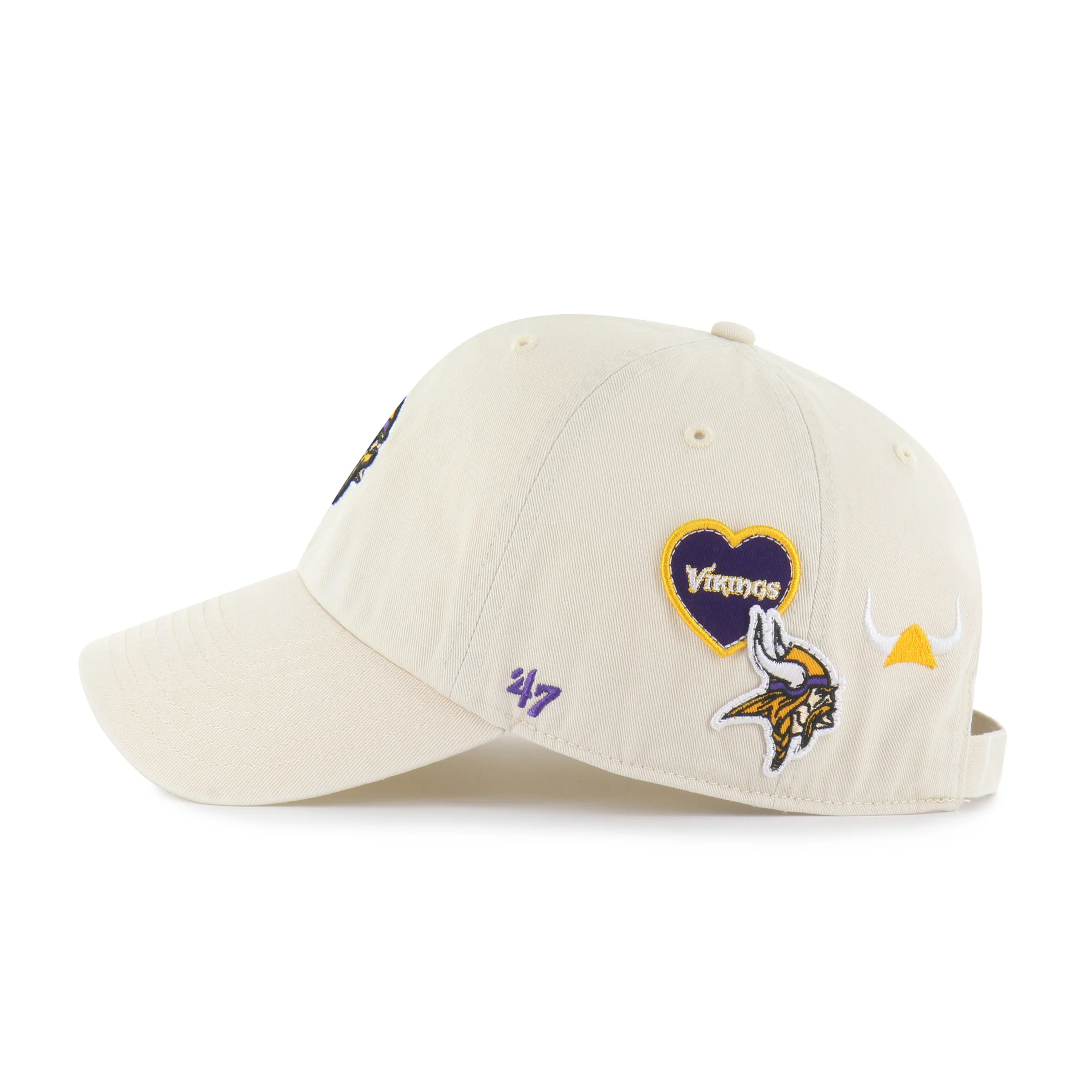 MINNESOTA VIKINGS BADGES '47 CLEAN UP - Image 2