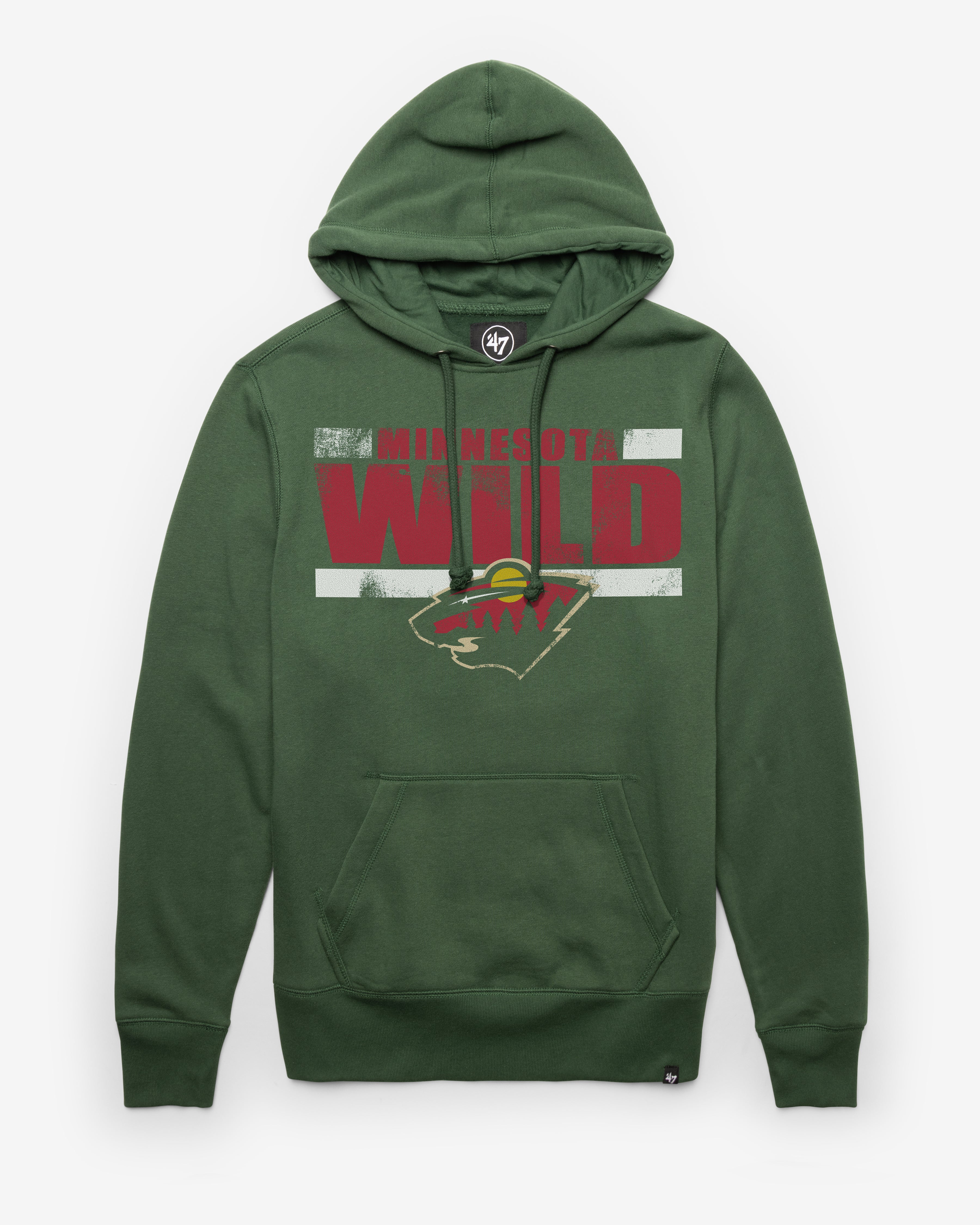 MINNESOTA WILD BACK LINE '47 HEADLINE HOOD