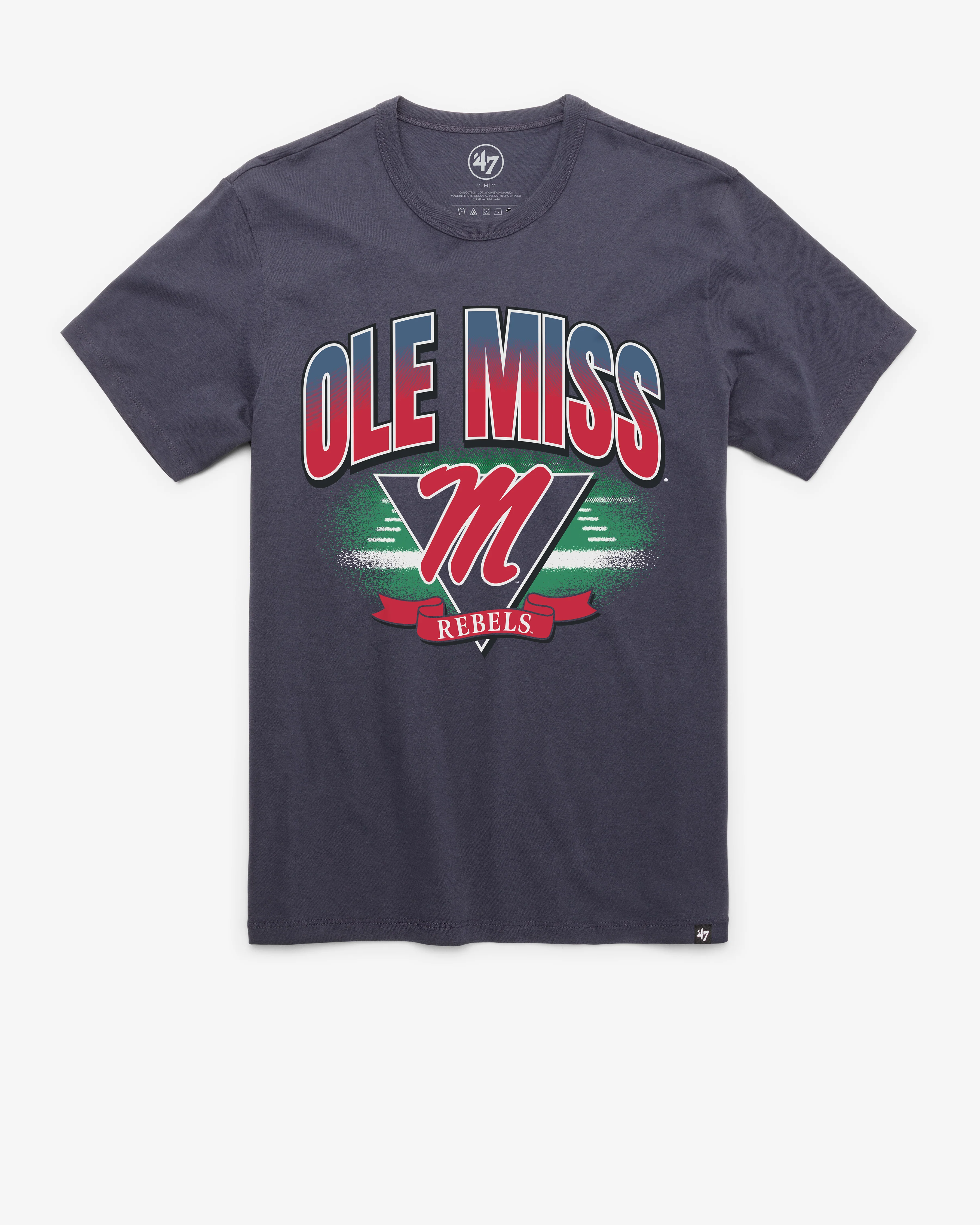 MISSISSIPPI REBELS ARENA FADE '47 FRANKLIN TEE
