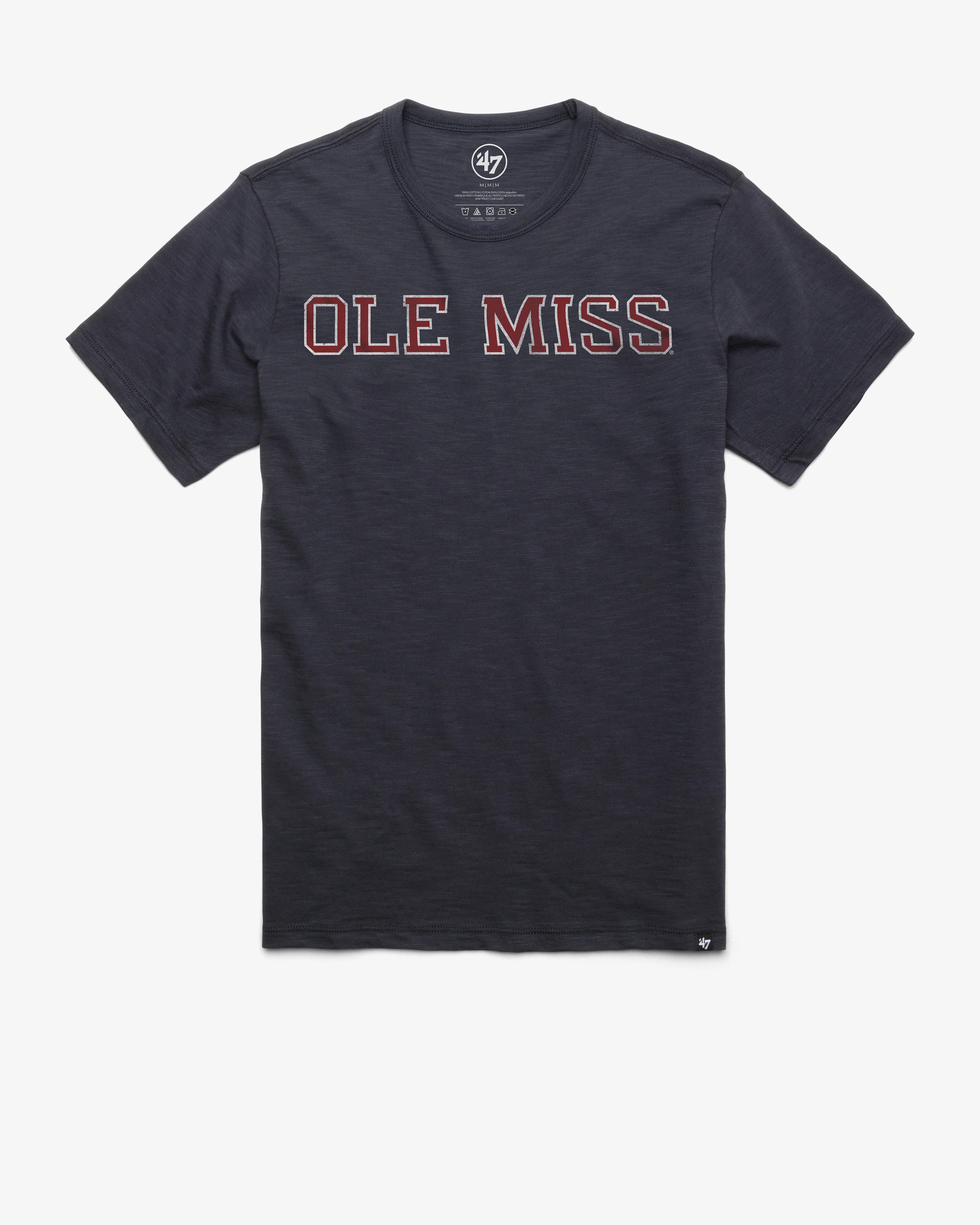 MISSISSIPPI REBELS CLASSIC BLOCK '47 SCRUM TEE