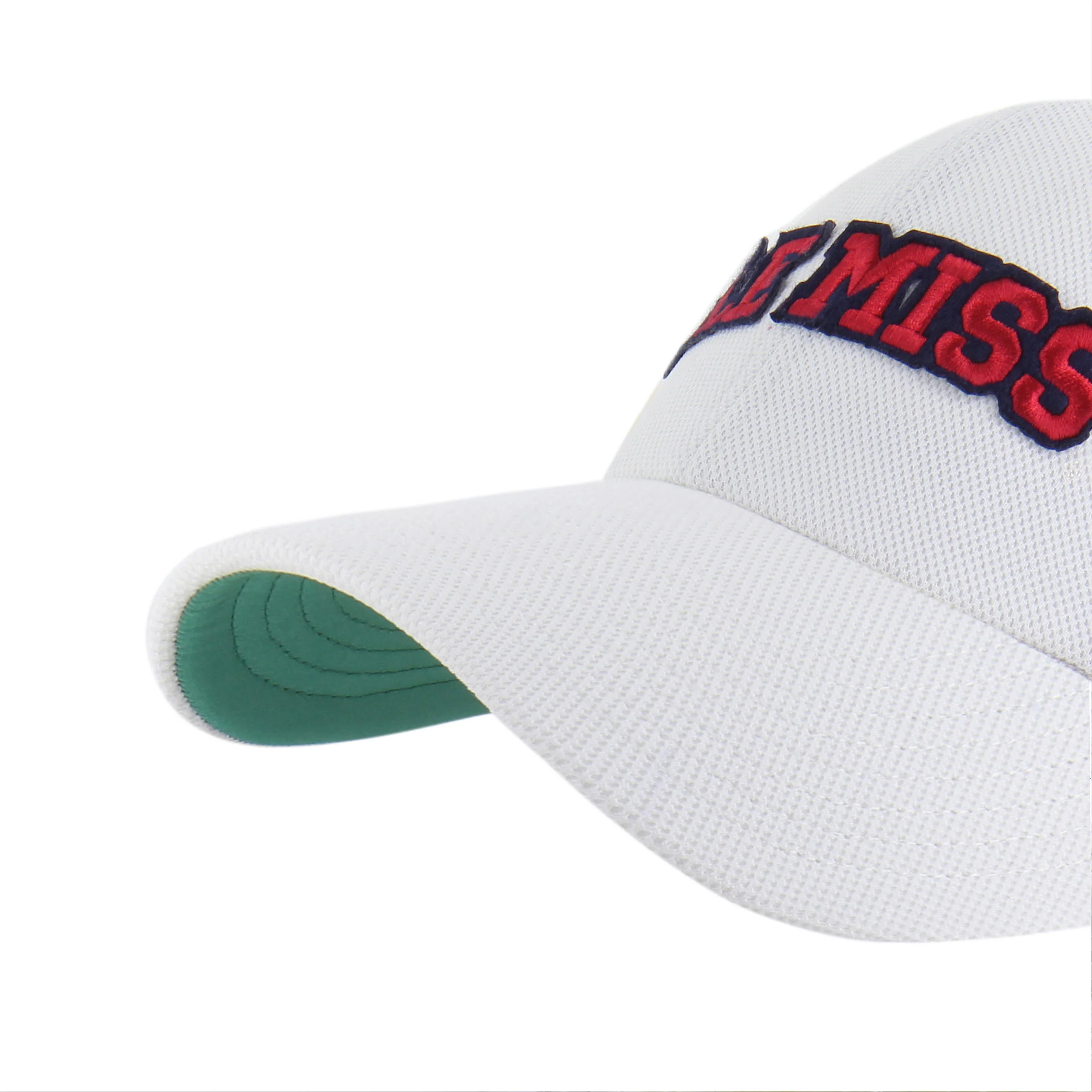 MISSISSIPPI REBELS VINTAGE GRANDSTAND PIQUE SCRIPT '47 CLEAN UP - Image 4