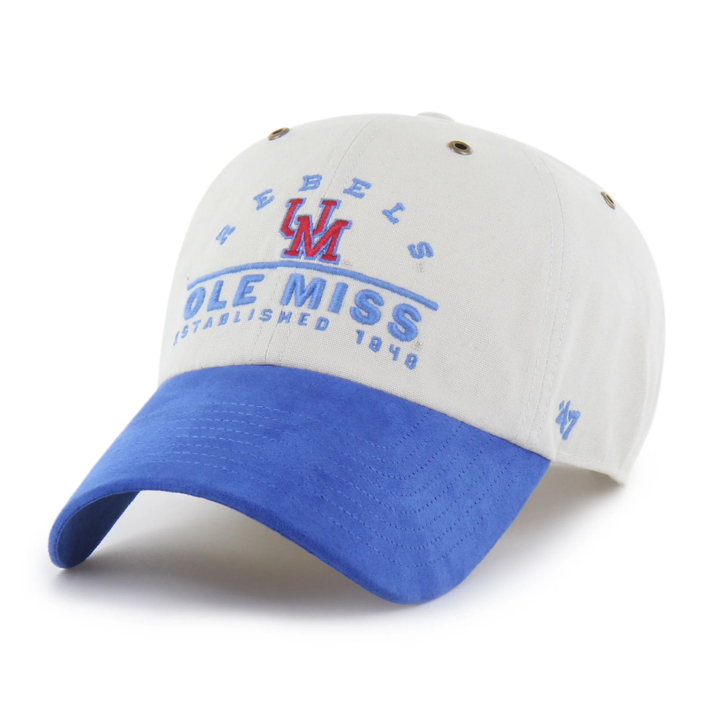 MISSISSIPPI REBELS VINTAGE WINDHAM SUEDE '47 CLEAN UP