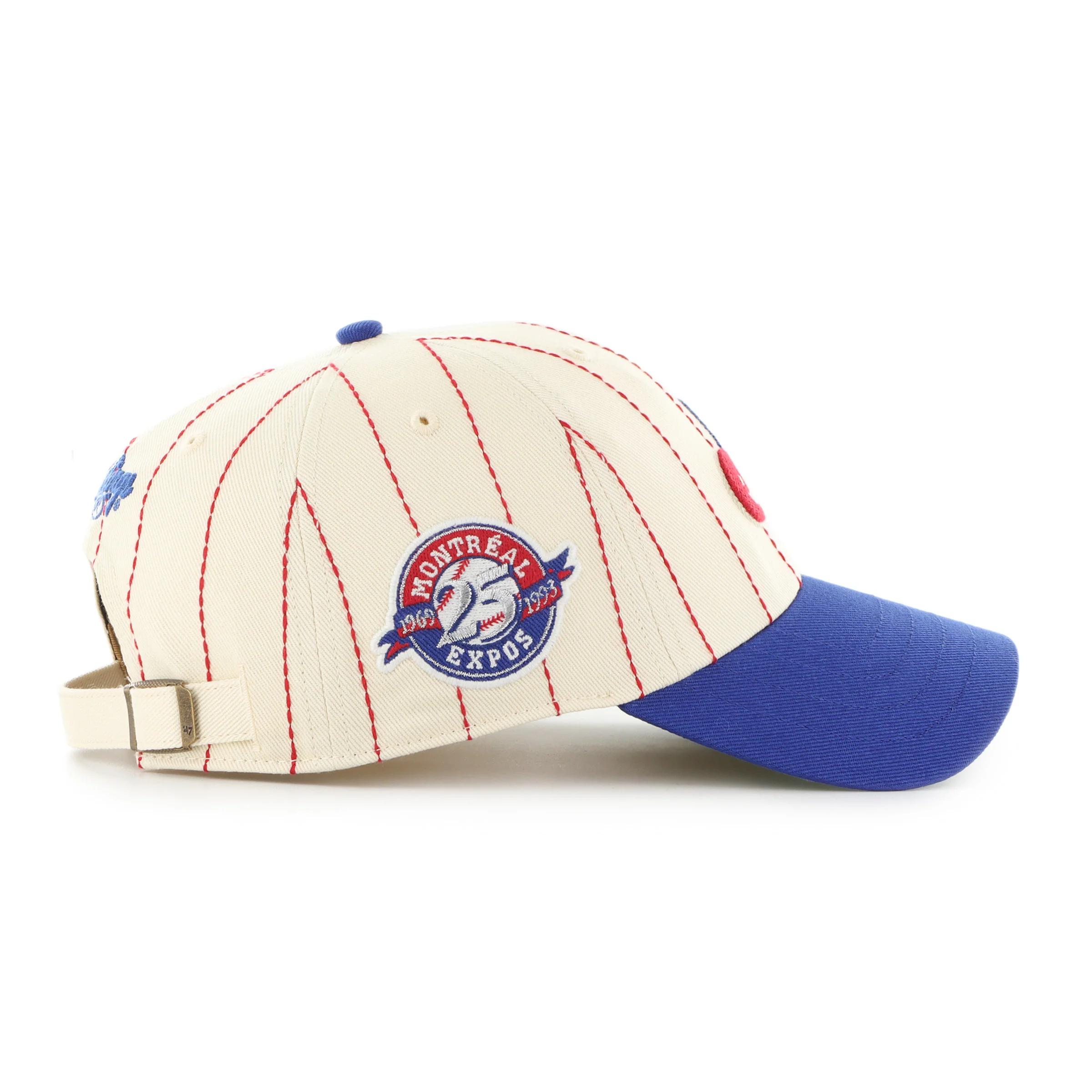 MONTREAL EXPOS COOPERSTOWN RAWLINGS PINSTRIPE '47 CLEAN UP - Image 2