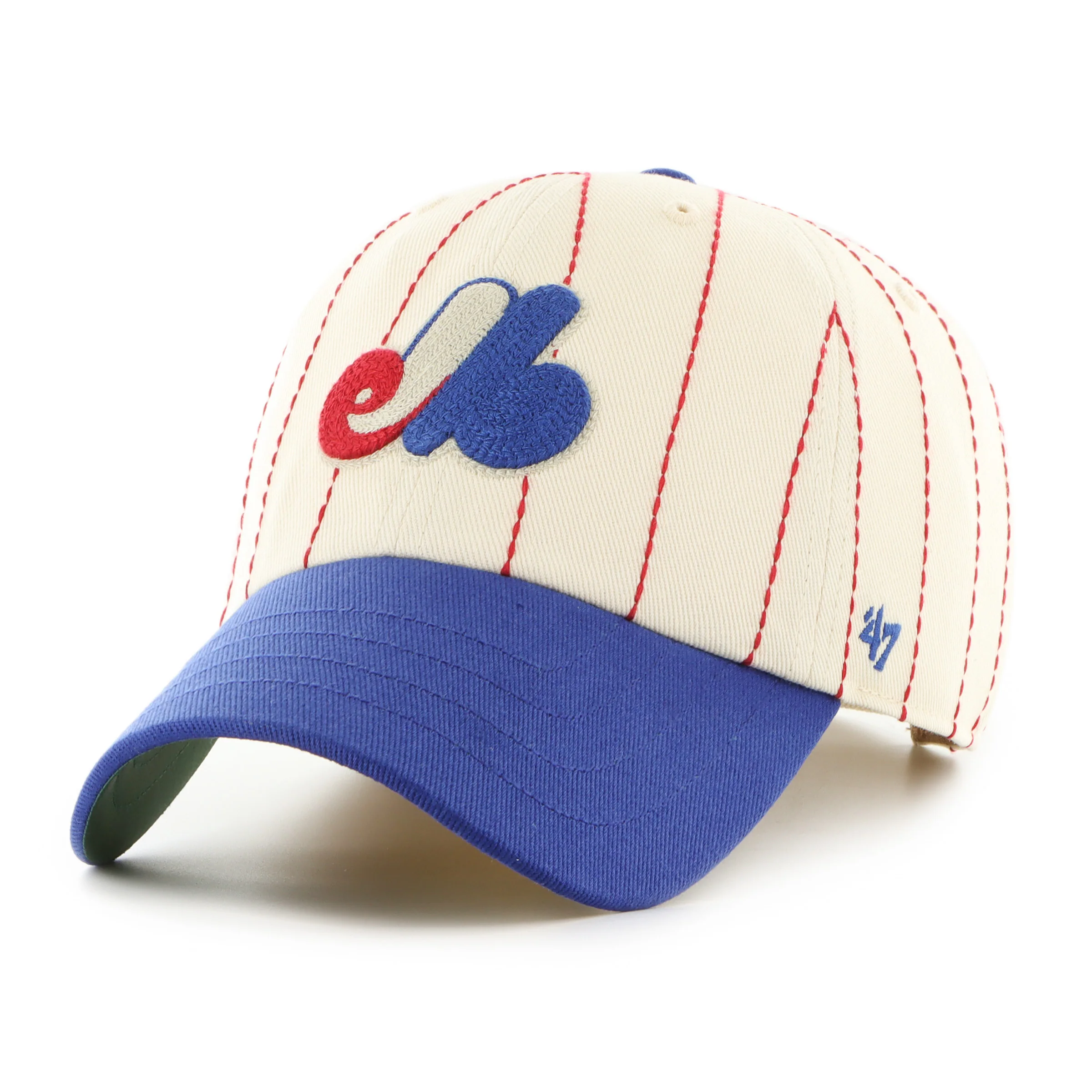 MONTREAL EXPOS COOPERSTOWN RAWLINGS PINSTRIPE '47 CLEAN UP - Image 5