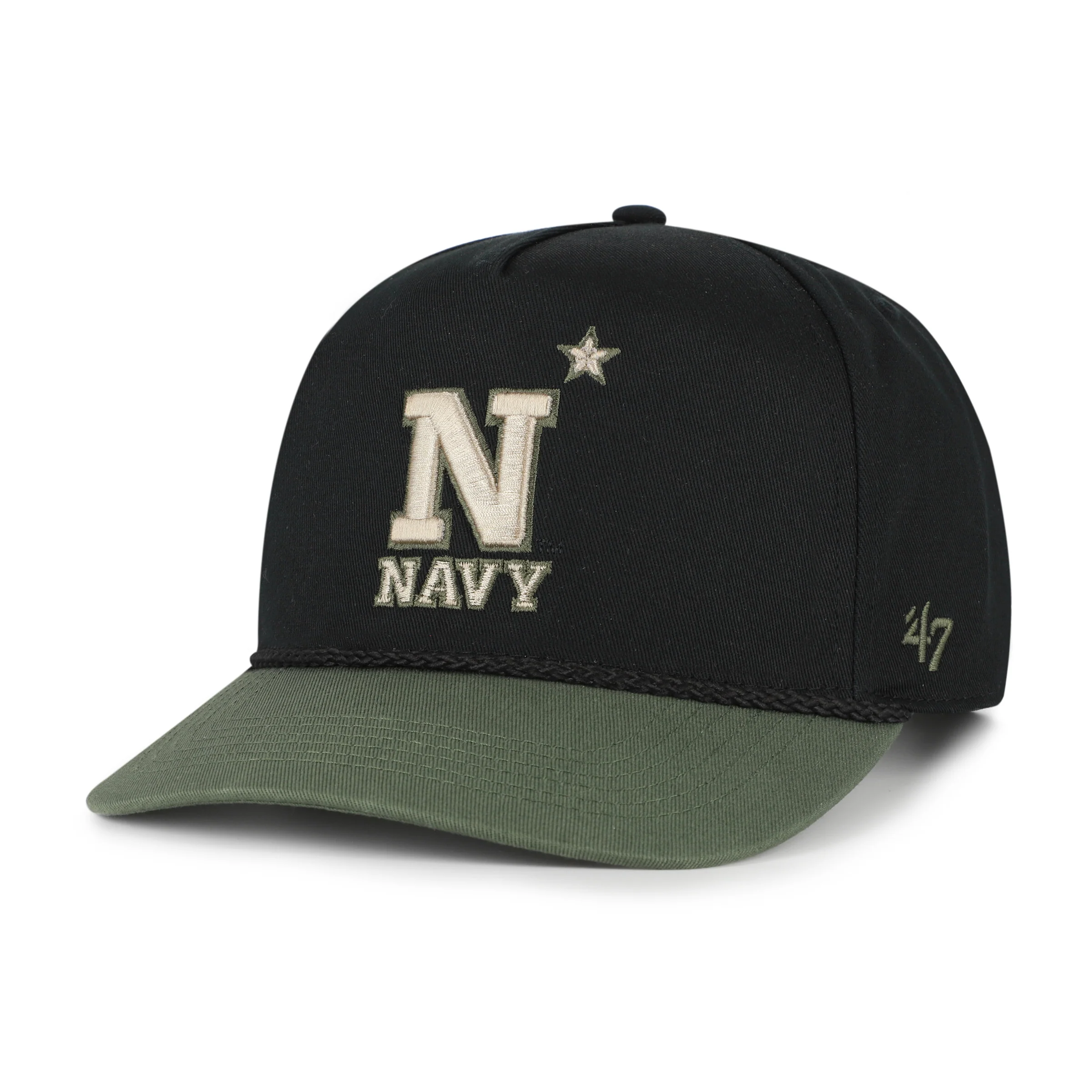 NAVY MIDSHIPMEN KHAKI ACCENTS '47 HITCH - Image 4