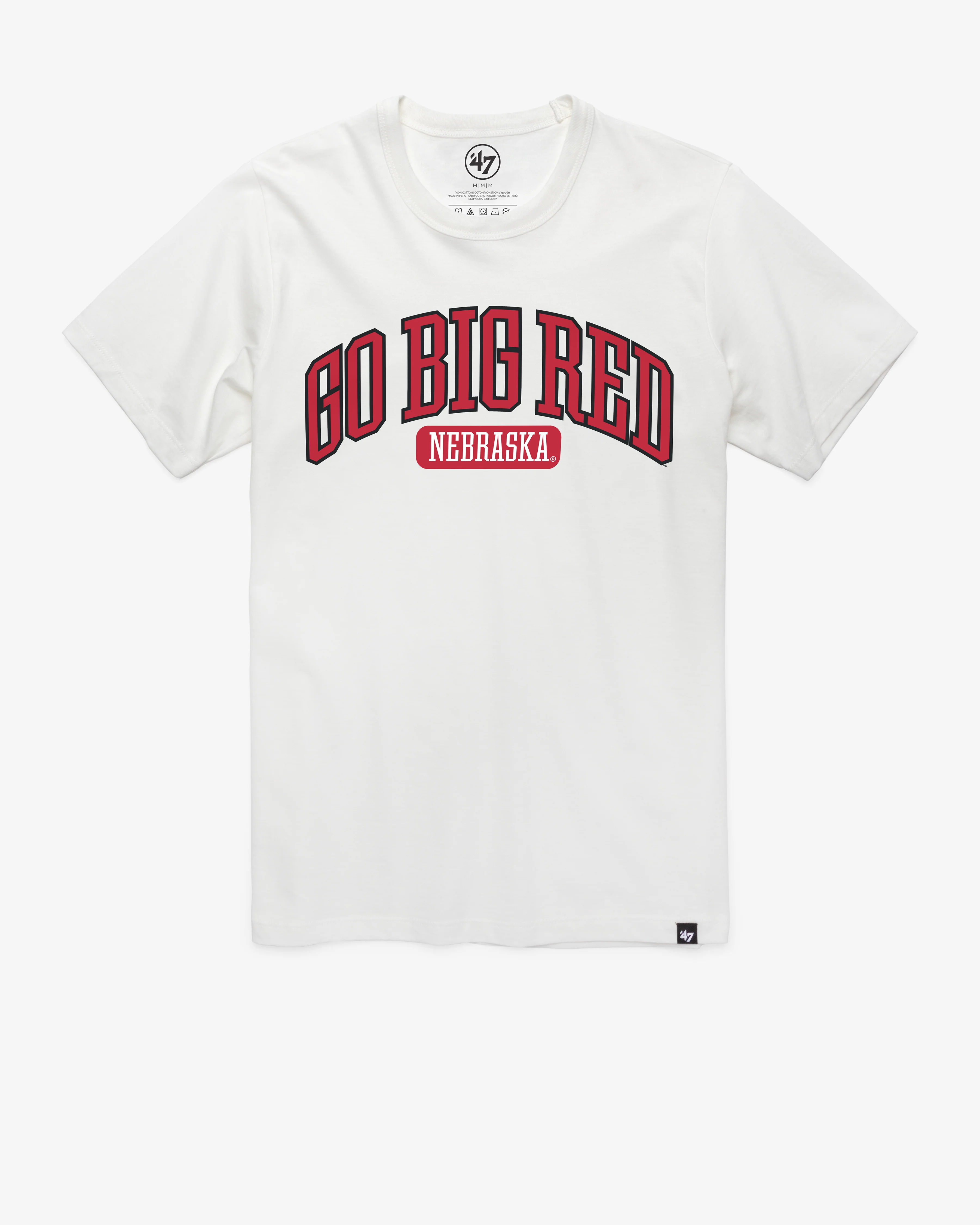 NEBRASKA CORNHUSKERS LOCAL ARCH '47 FRANKLIN TEE