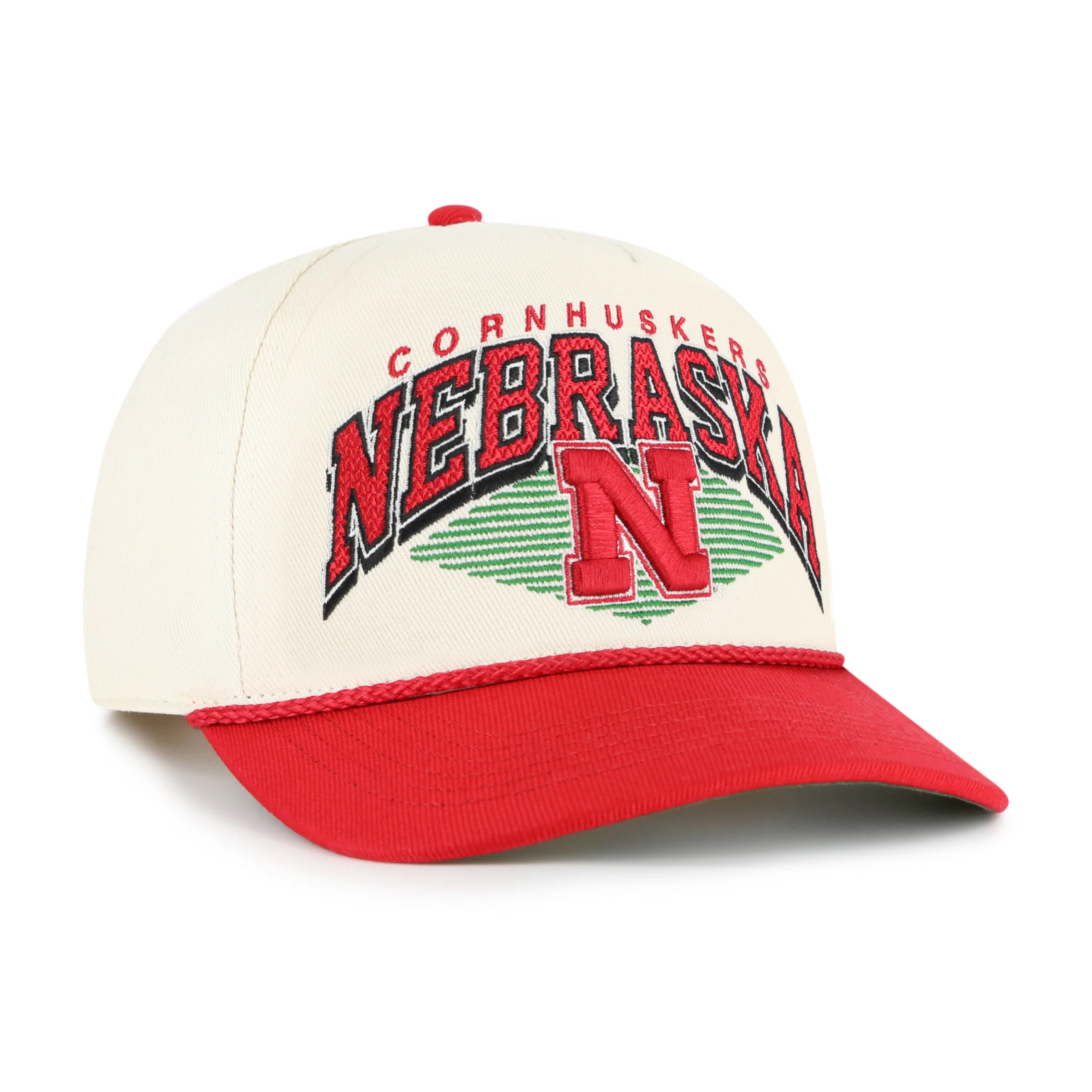 NEBRASKA CORNHUSKERS POMONA TWO TONE ROPE '47 HITCH RF RELAXED FIT - Image 3