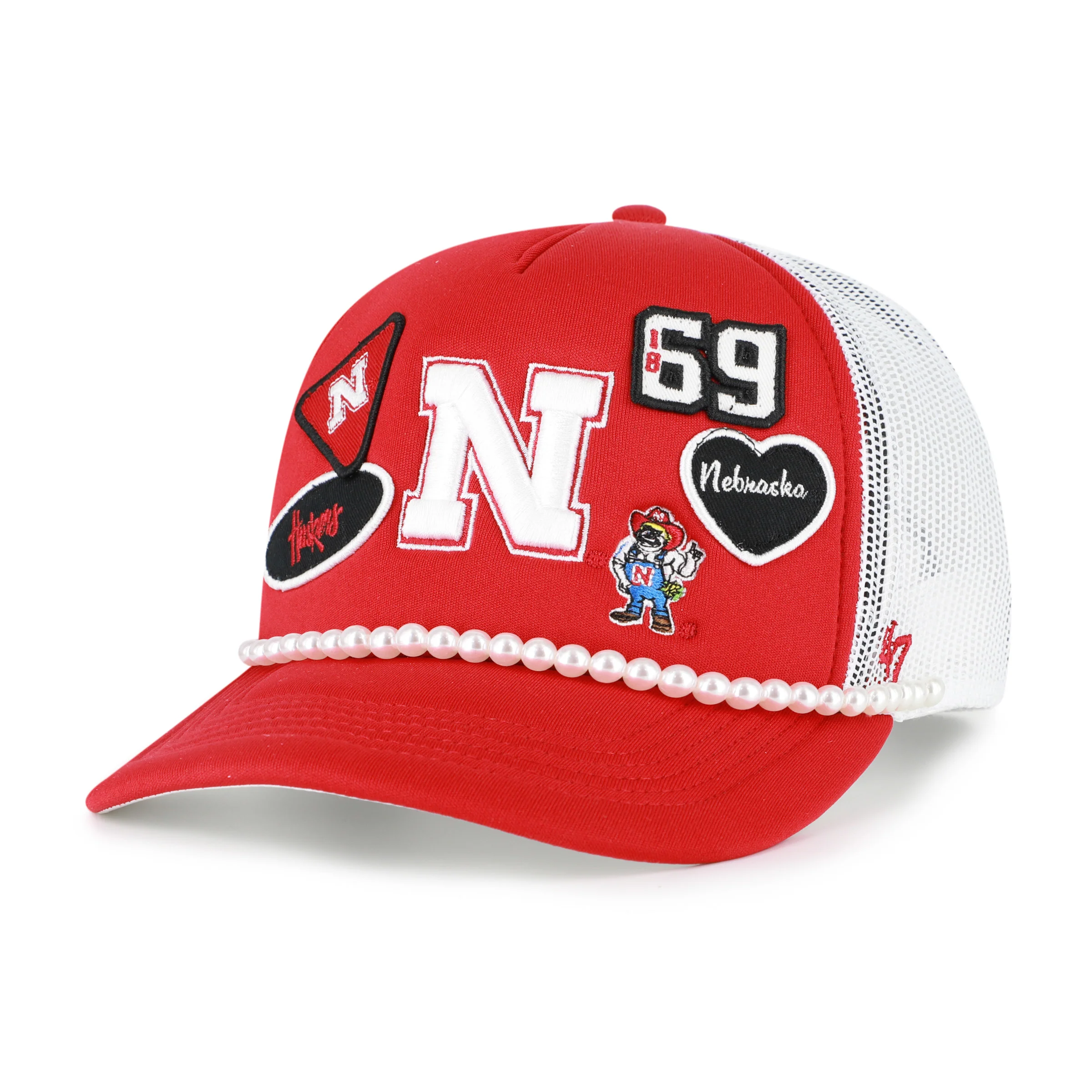 NEBRASKA CORNHUSKERS RALLY ON '47 HITCH FM FOAM FRONT