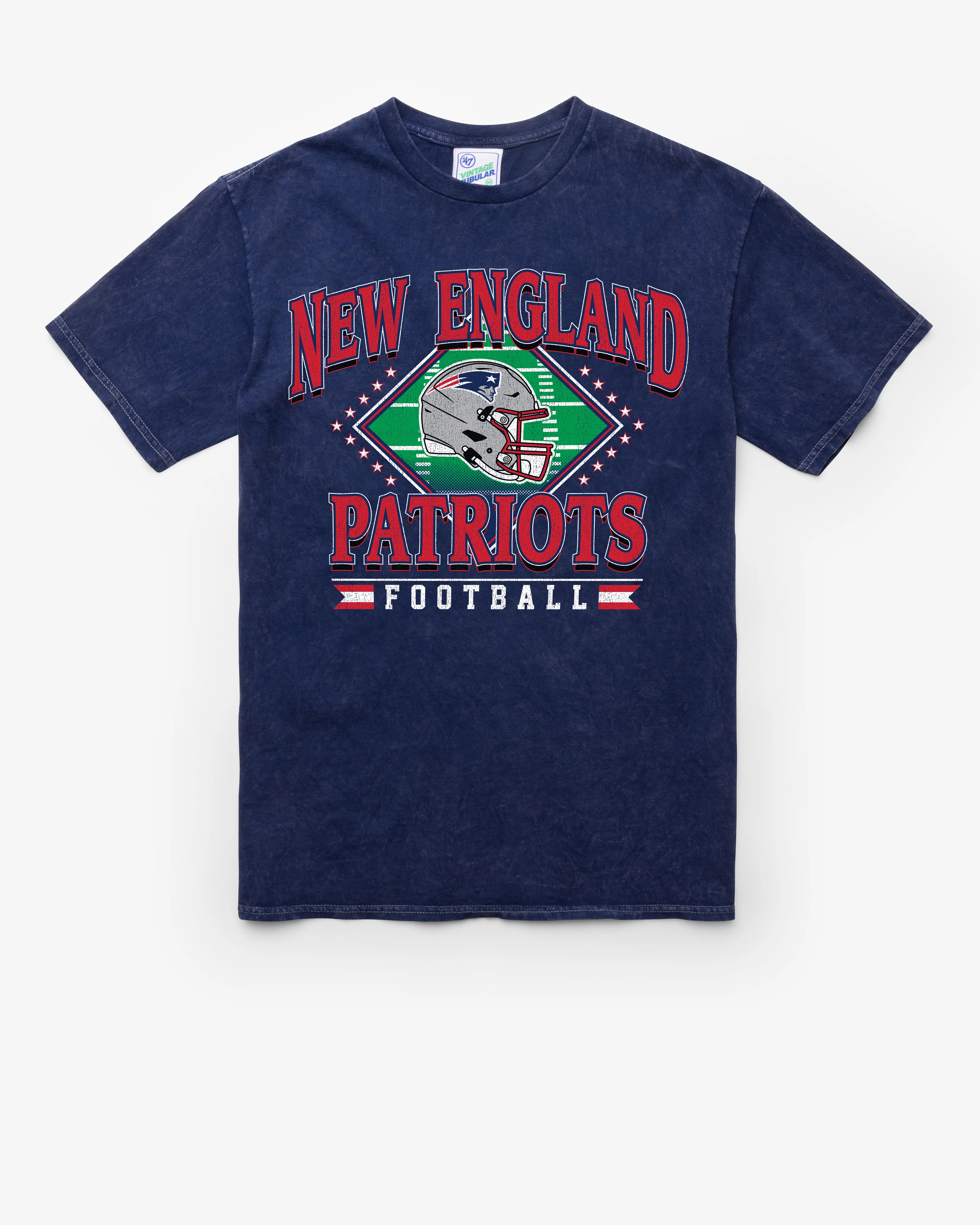 NEW ENGLAND PATRIOTS FIELD PASS VINTAGE '47 TUBULAR TEE