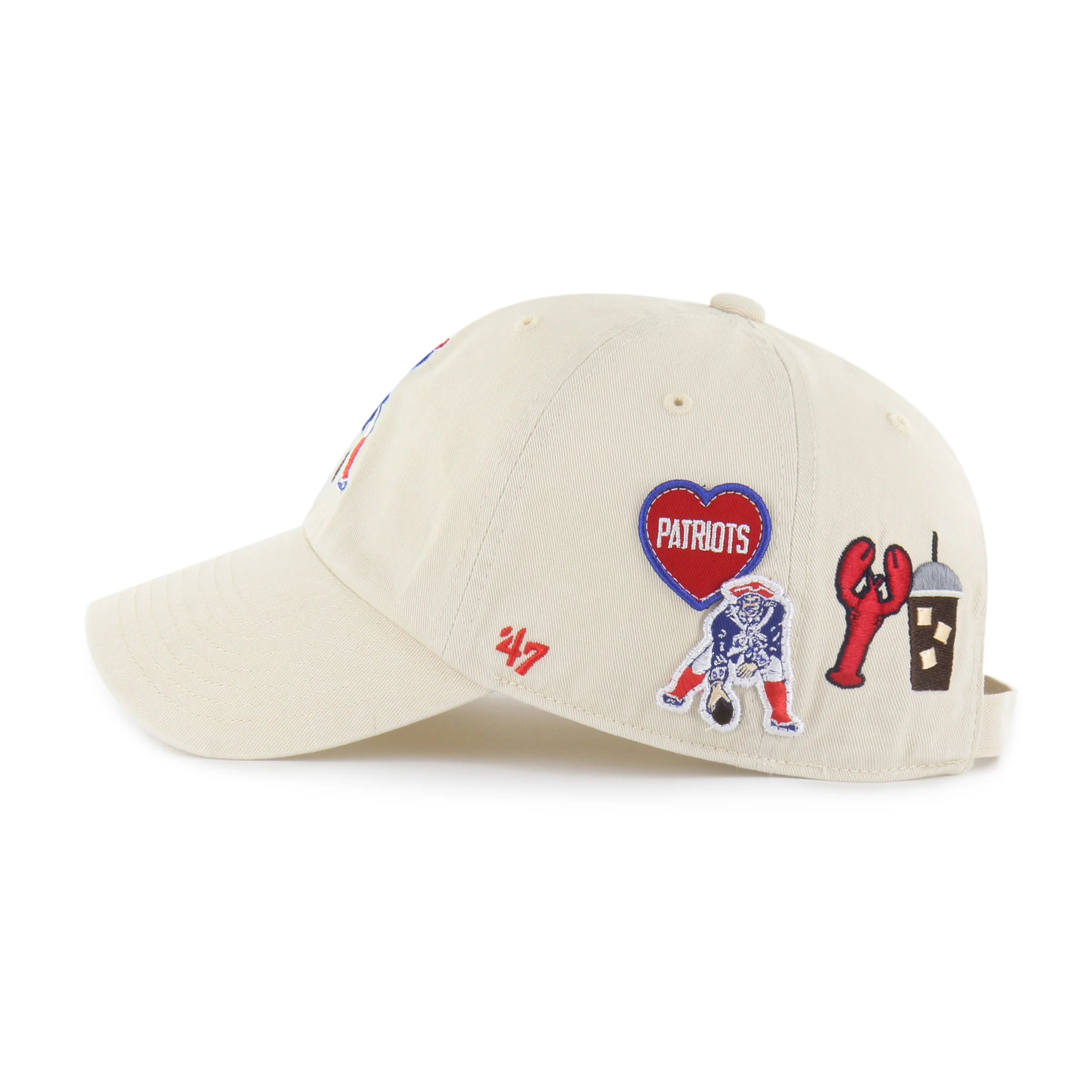 NEW ENGLAND PATRIOTS HISTORIC BADGES '47 CLEAN UP - Image 2