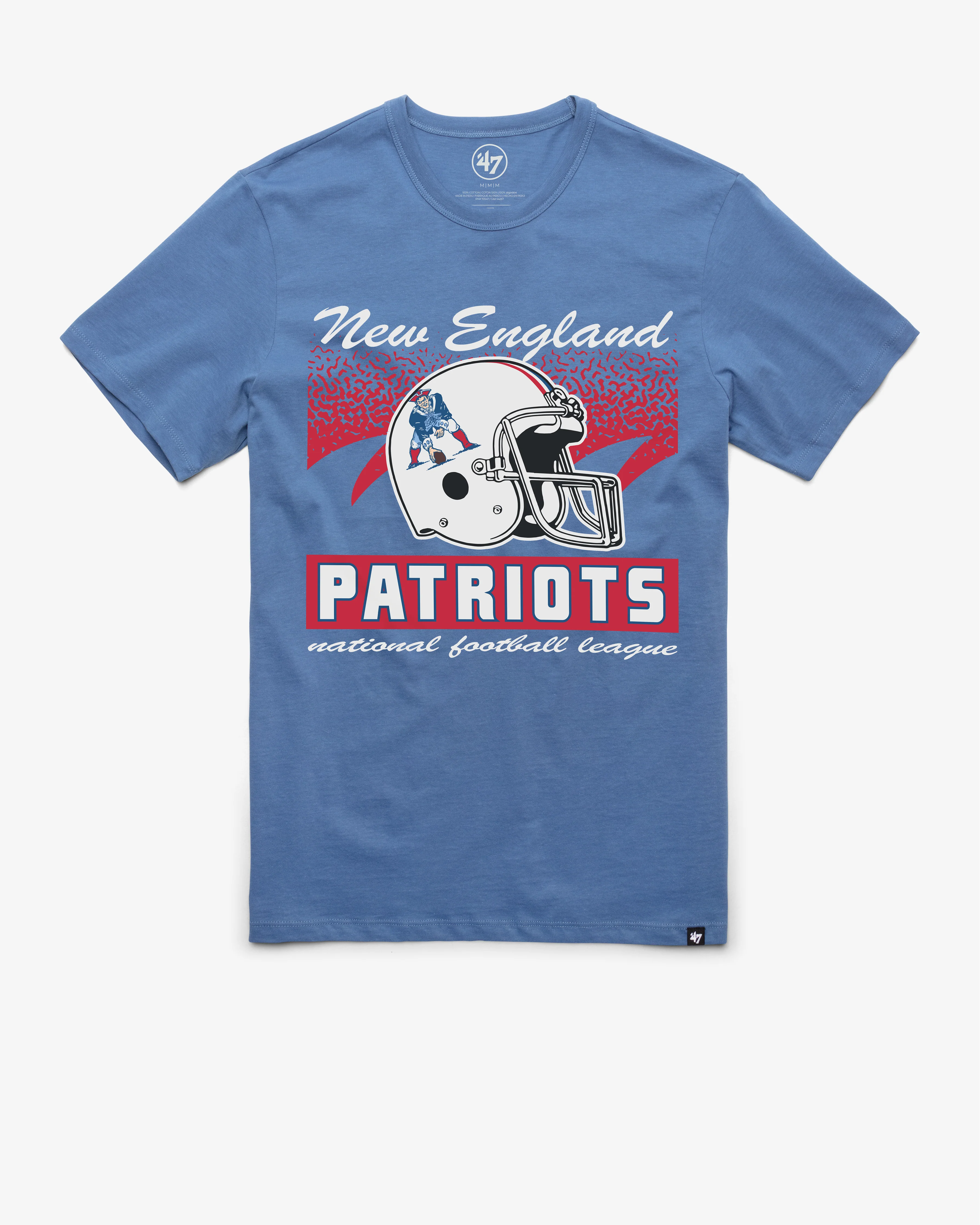 NEW ENGLAND PATRIOTS HISTORIC WAVER '47 FRANKLIN TEE