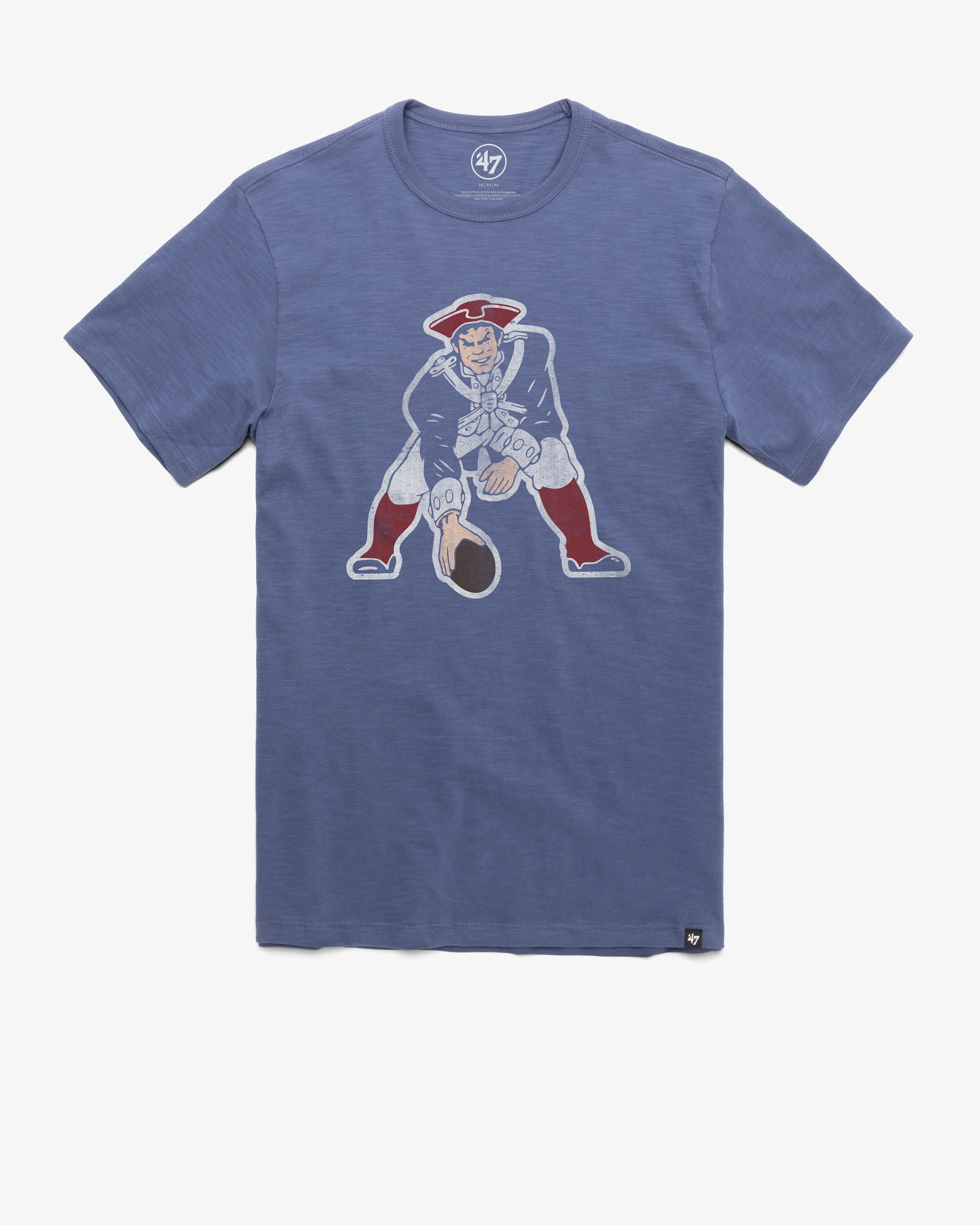 NEW ENGLAND PATRIOTS HISTORIC GRIT '47 SCRUM TEE