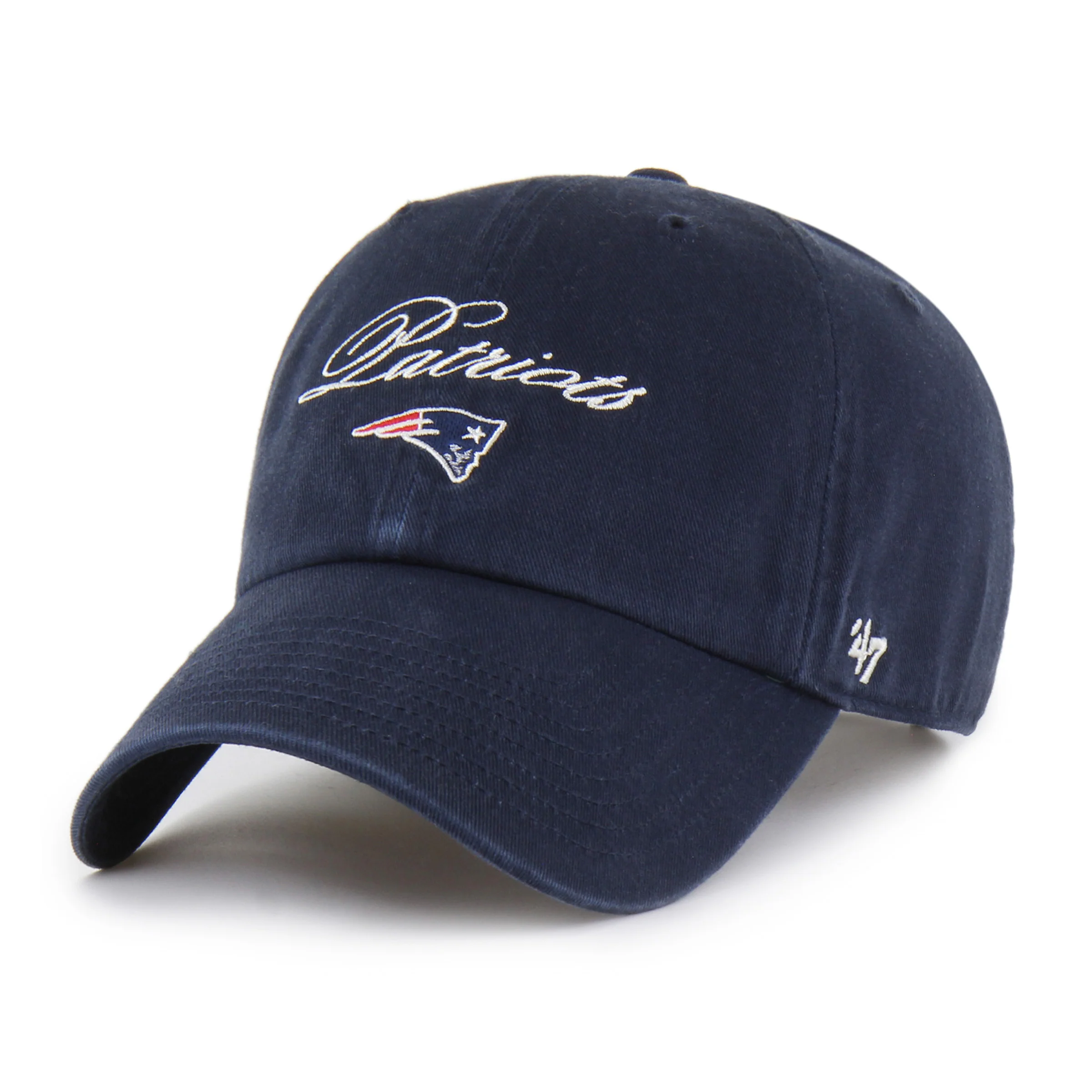 NEW ENGLAND PATRIOTS SCRIPT '47 CLEAN UP