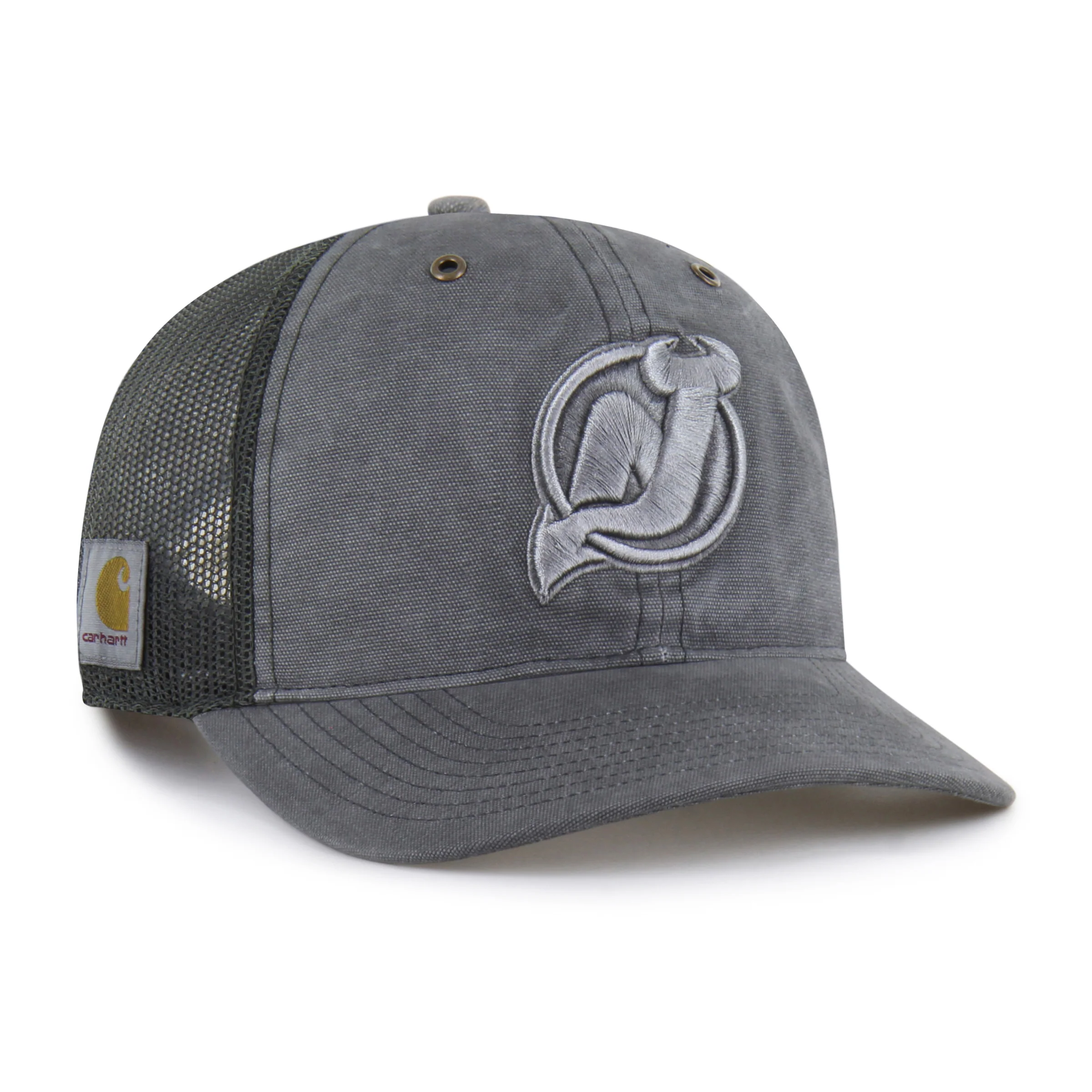 NEW JERSEY DEVILS CARHARTT DYED '47 TRUCKER RF RELAXED FIT