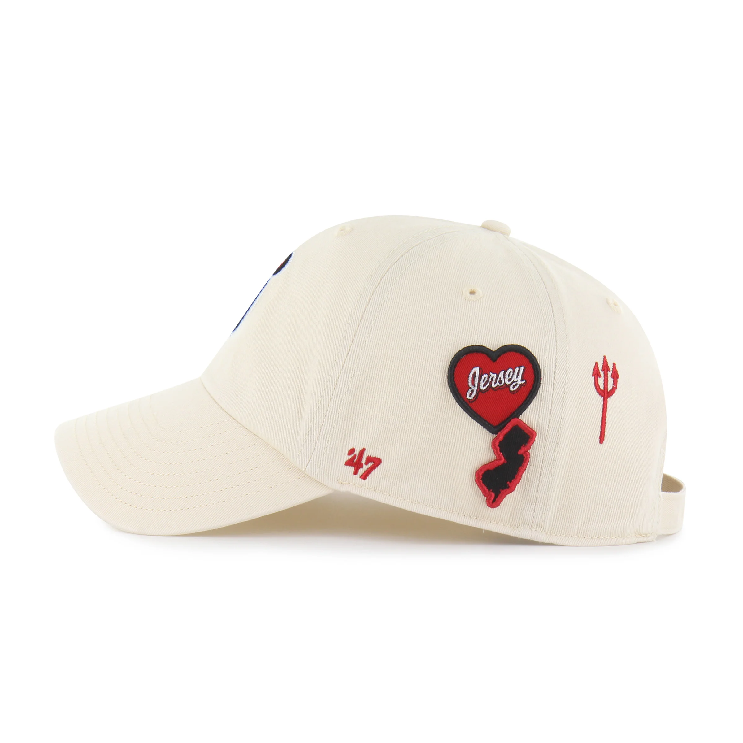 NEW JERSEY DEVILS BADGES '47 CLEAN UP - Image 2