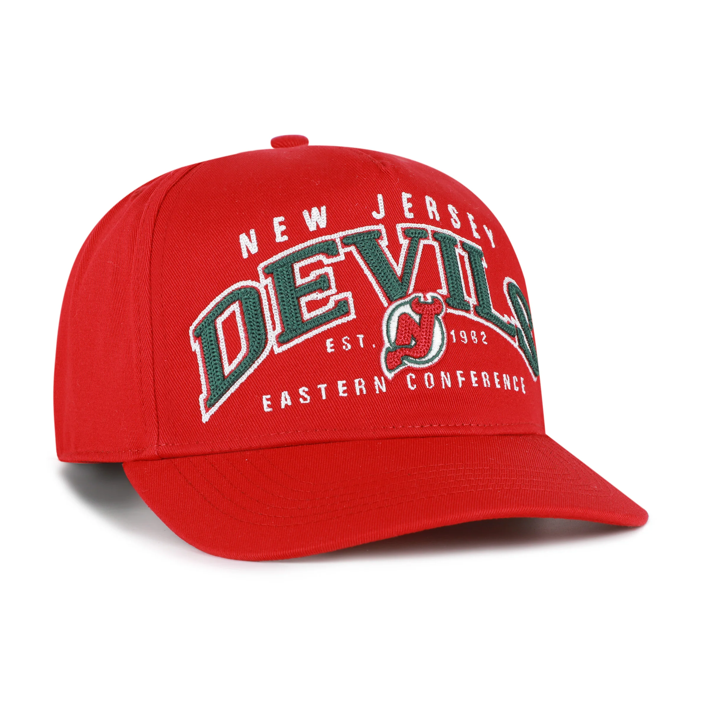 NEW JERSEY DEVILS VINTAGE SMALL BACK SHIELD '47 HITCH - Image 3