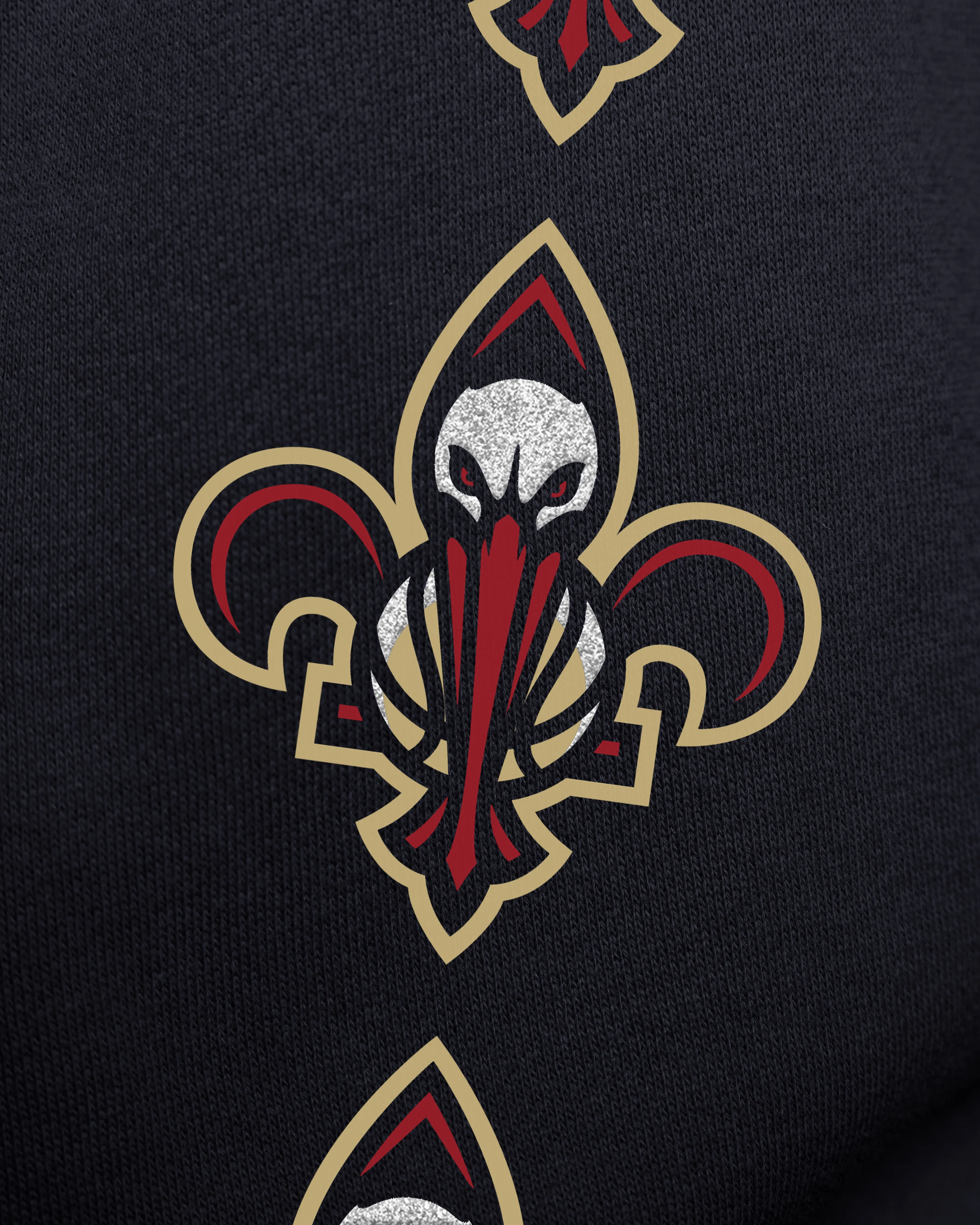 NEW ORLEANS PELICANS GO BIG '47 OVERSIZED CREW WOMENS - Image 4
