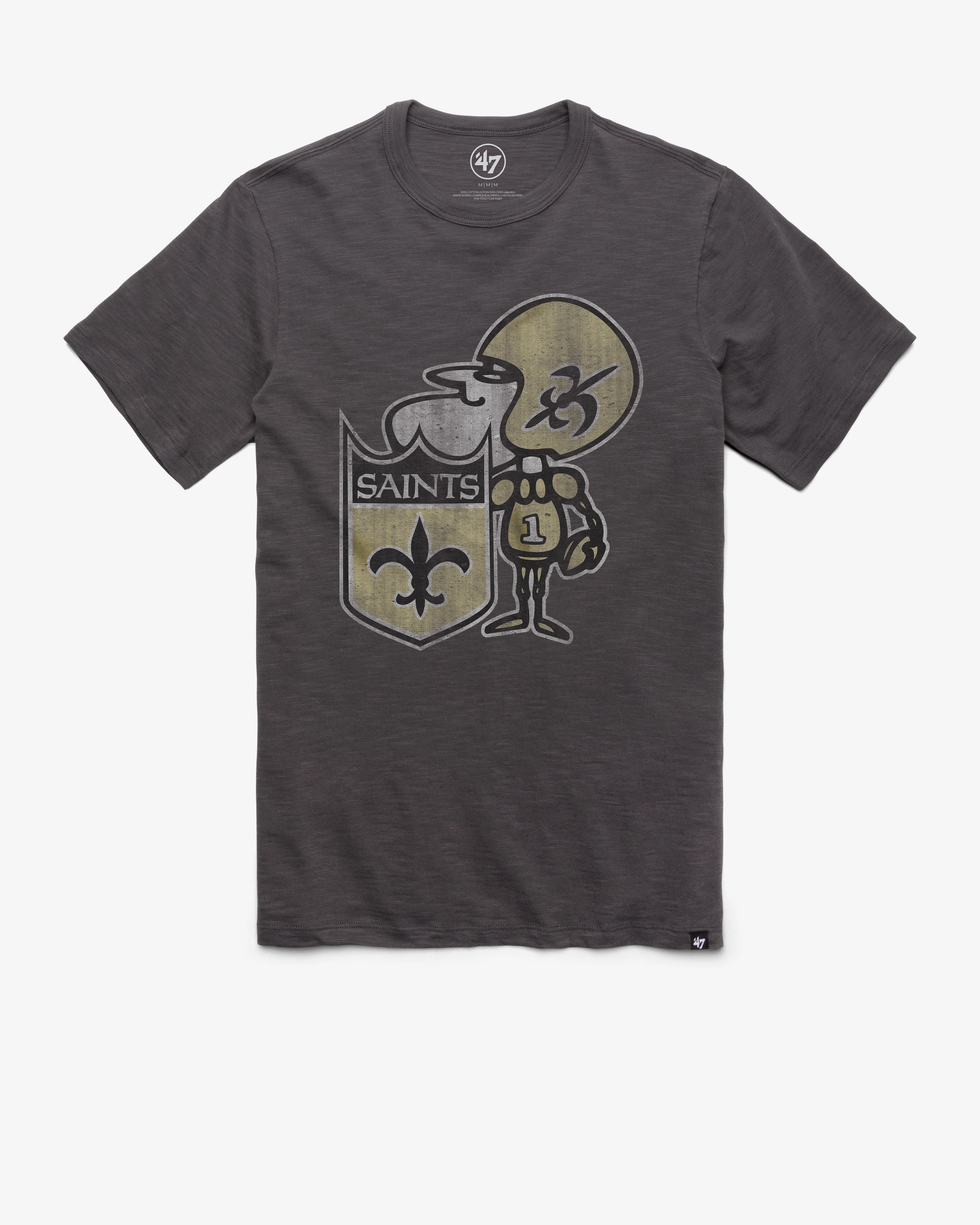 NEW ORLEANS SAINTS HISTORIC GRIT '47 SCRUM TEE