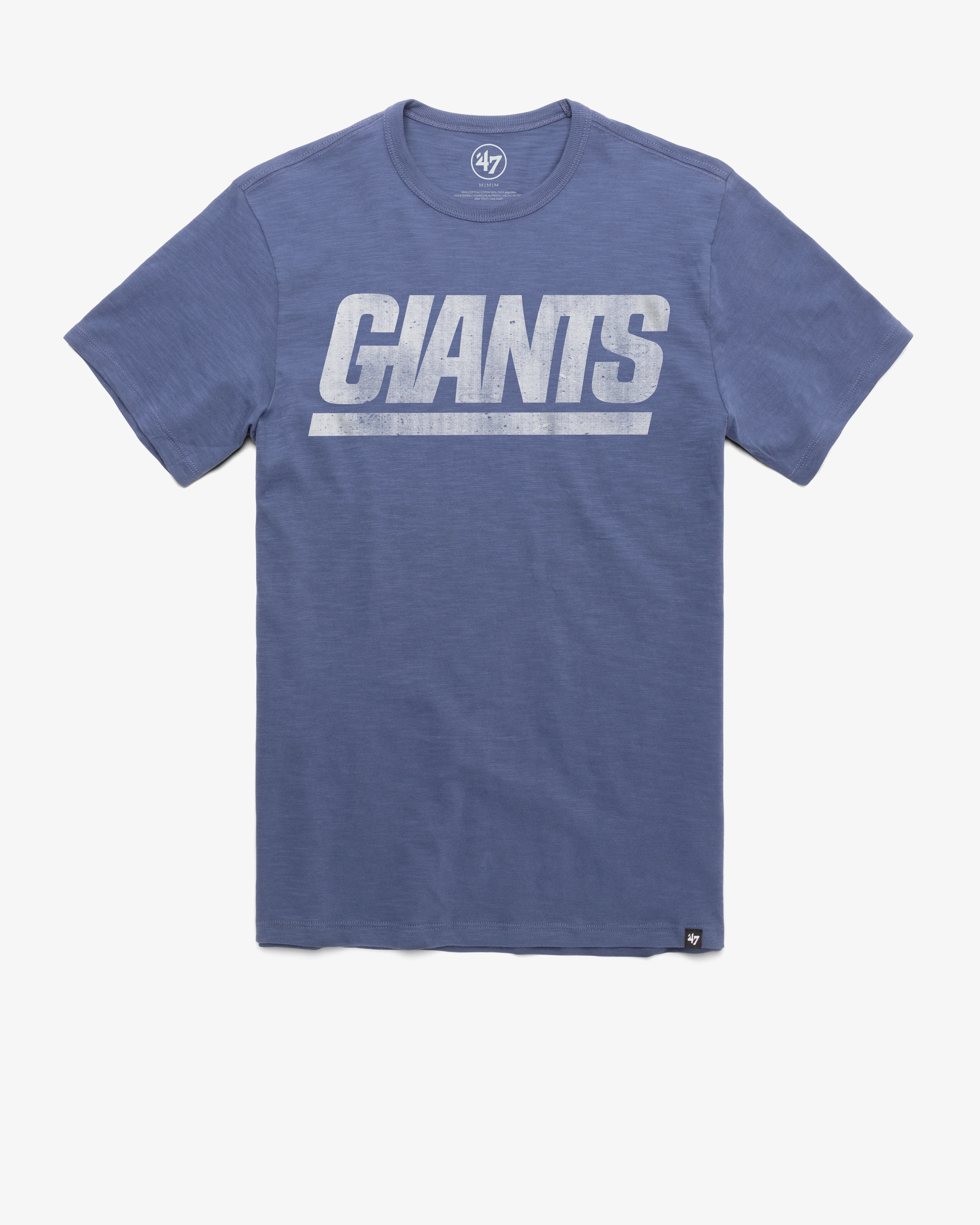 NEW YORK GIANTS GRIT WORDMARK '47 SCRUM TEE