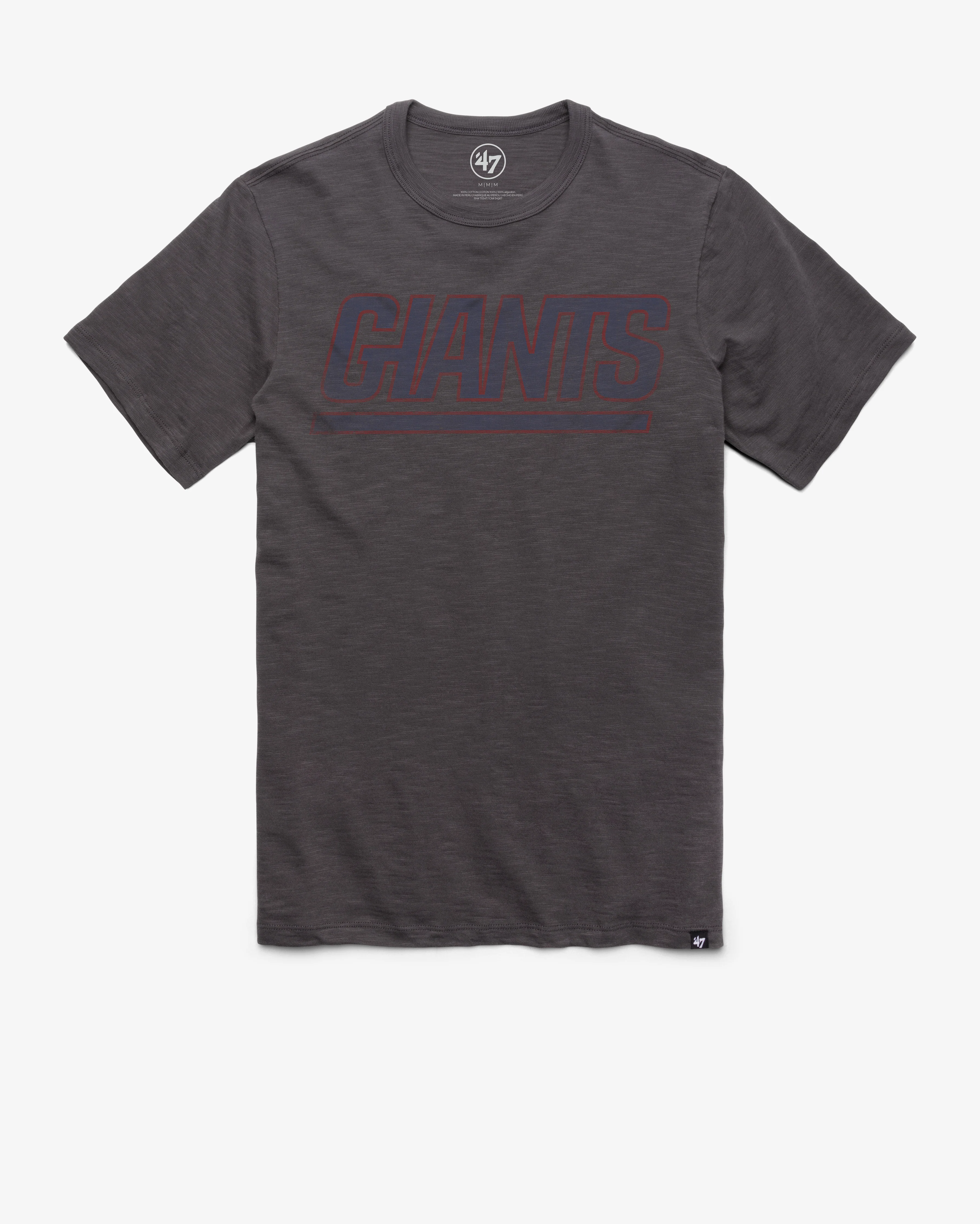 NEW YORK GIANTS GRIT WORDMARK '47 SCRUM TEE