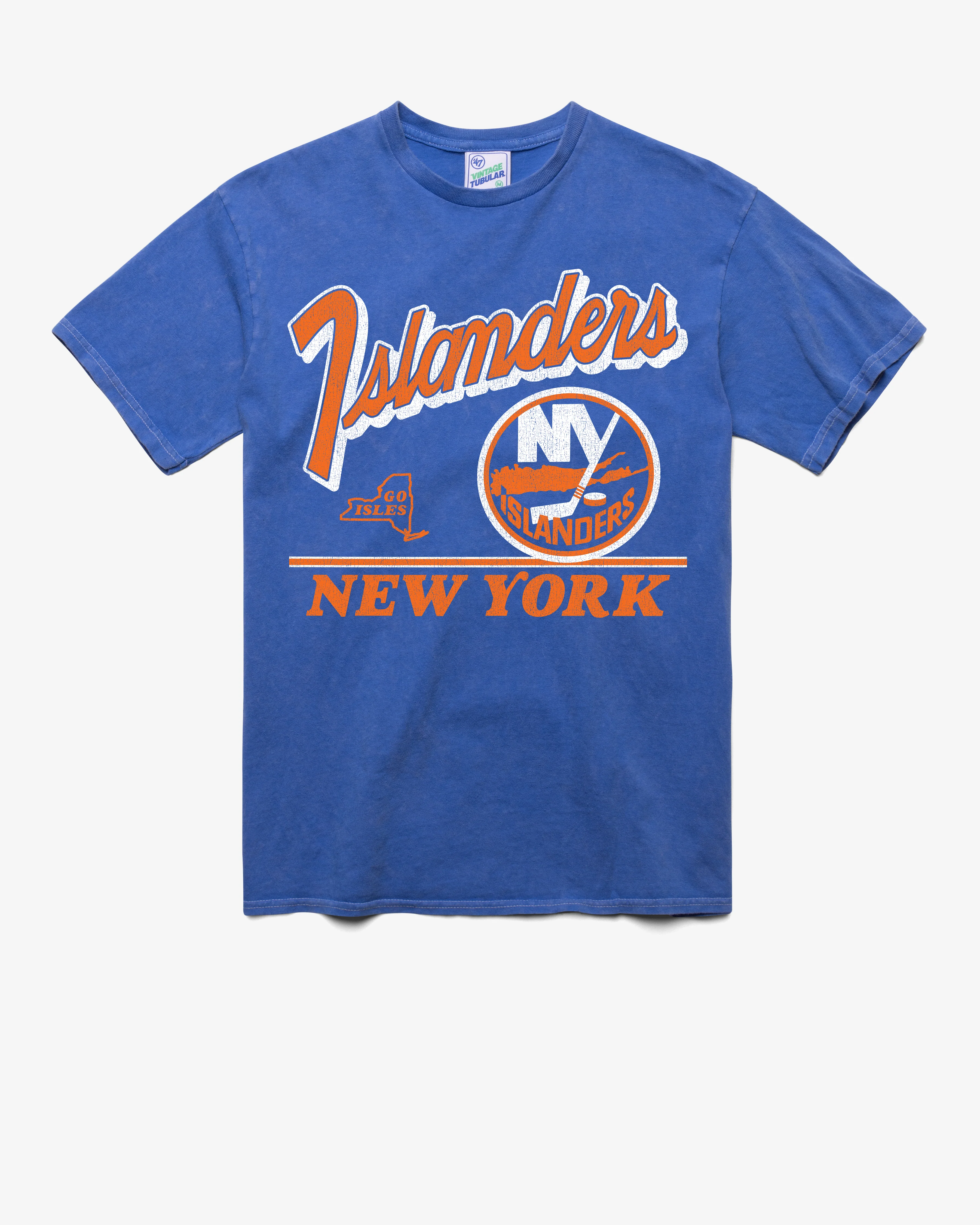 NEW YORK ISLANDERS FLY BY VINTAGE '47 TUBULAR TEE