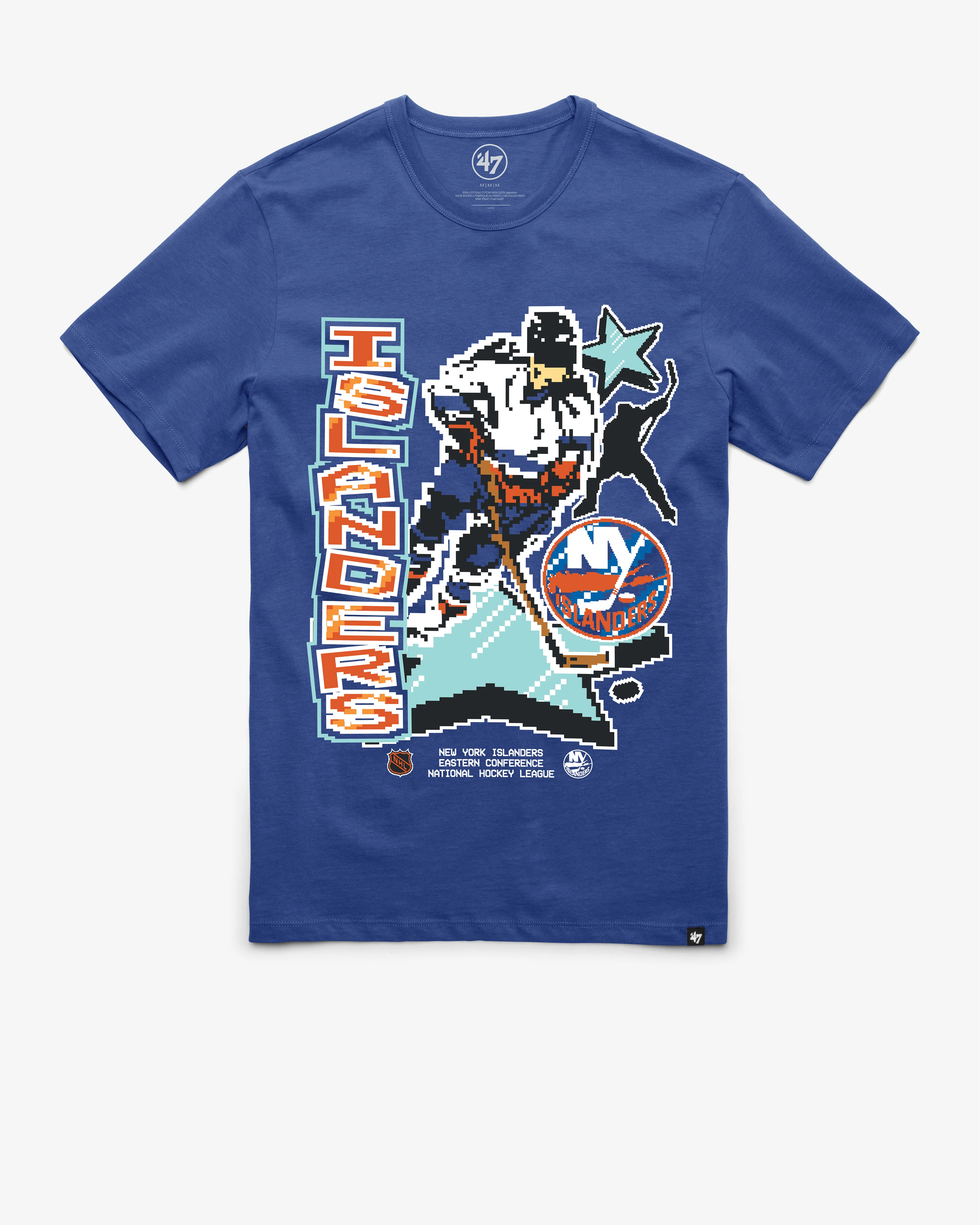 NEW YORK ISLANDERS VINTAGE LAMP LIGHTER '47 FRANKLIN TEE