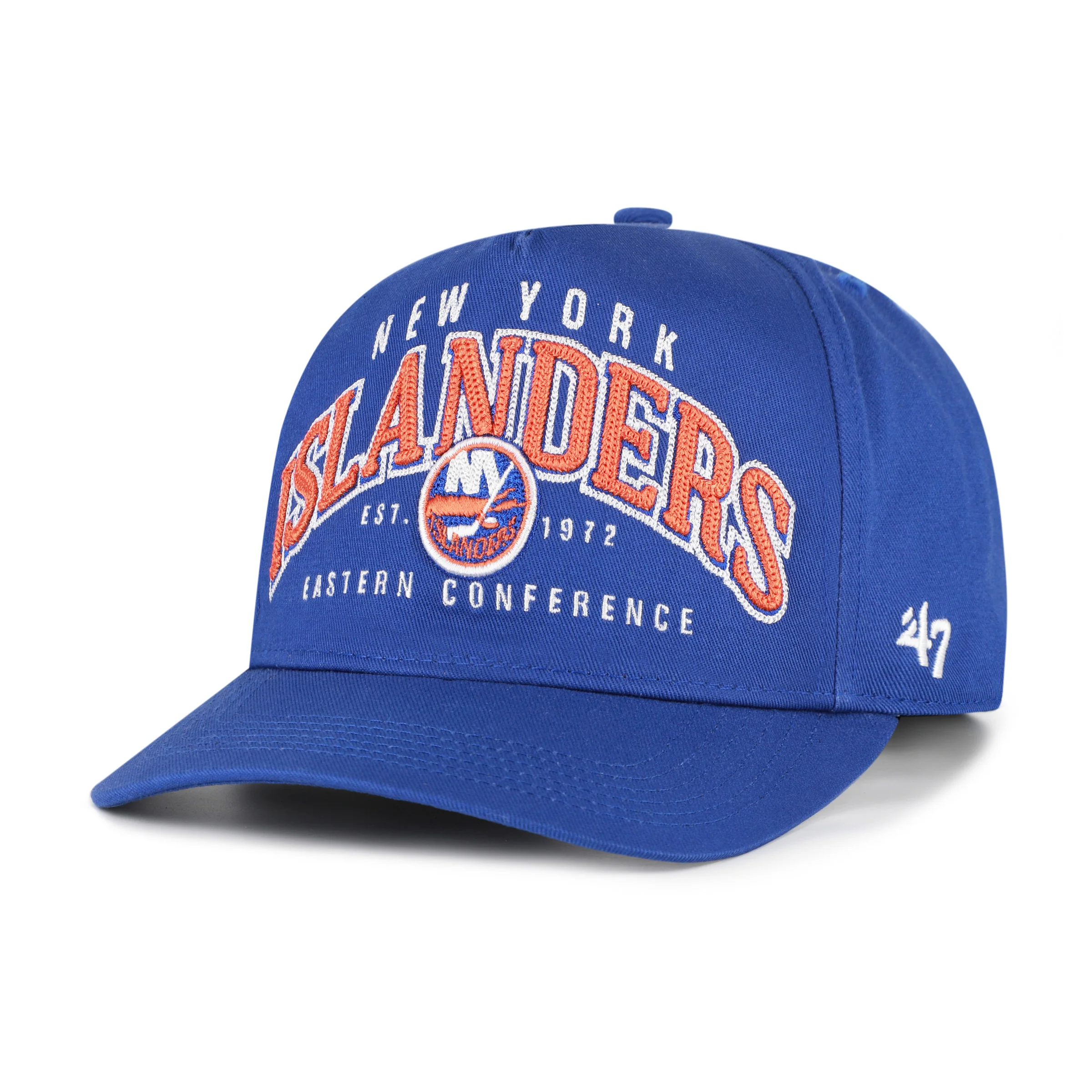 NEW YORK ISLANDERS VINTAGE SMALL BACK SHIELD '47 HITCH