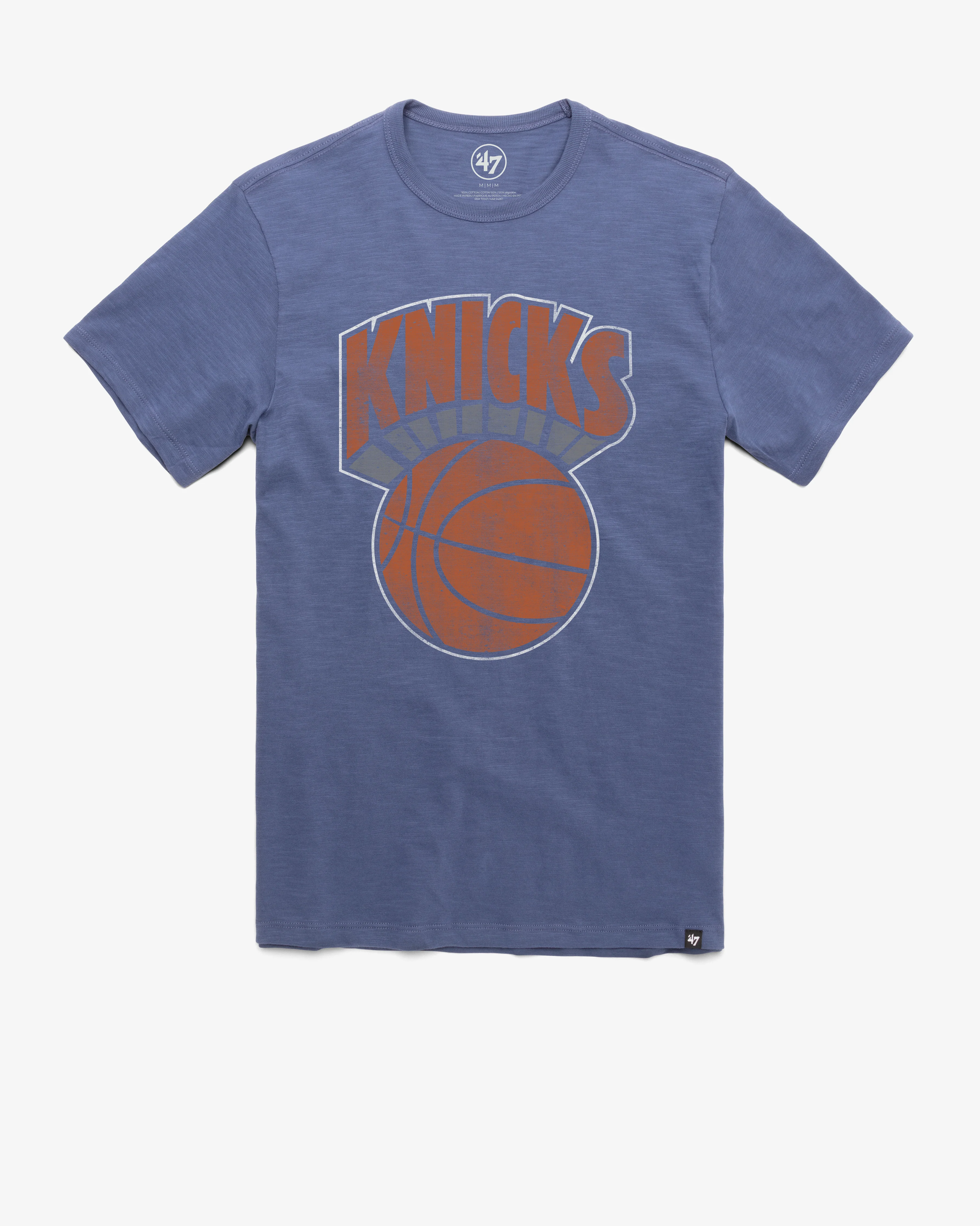 NEW YORK KNICKS HARDWOOD CLASSICS GRIT '47 SCRUM TEE