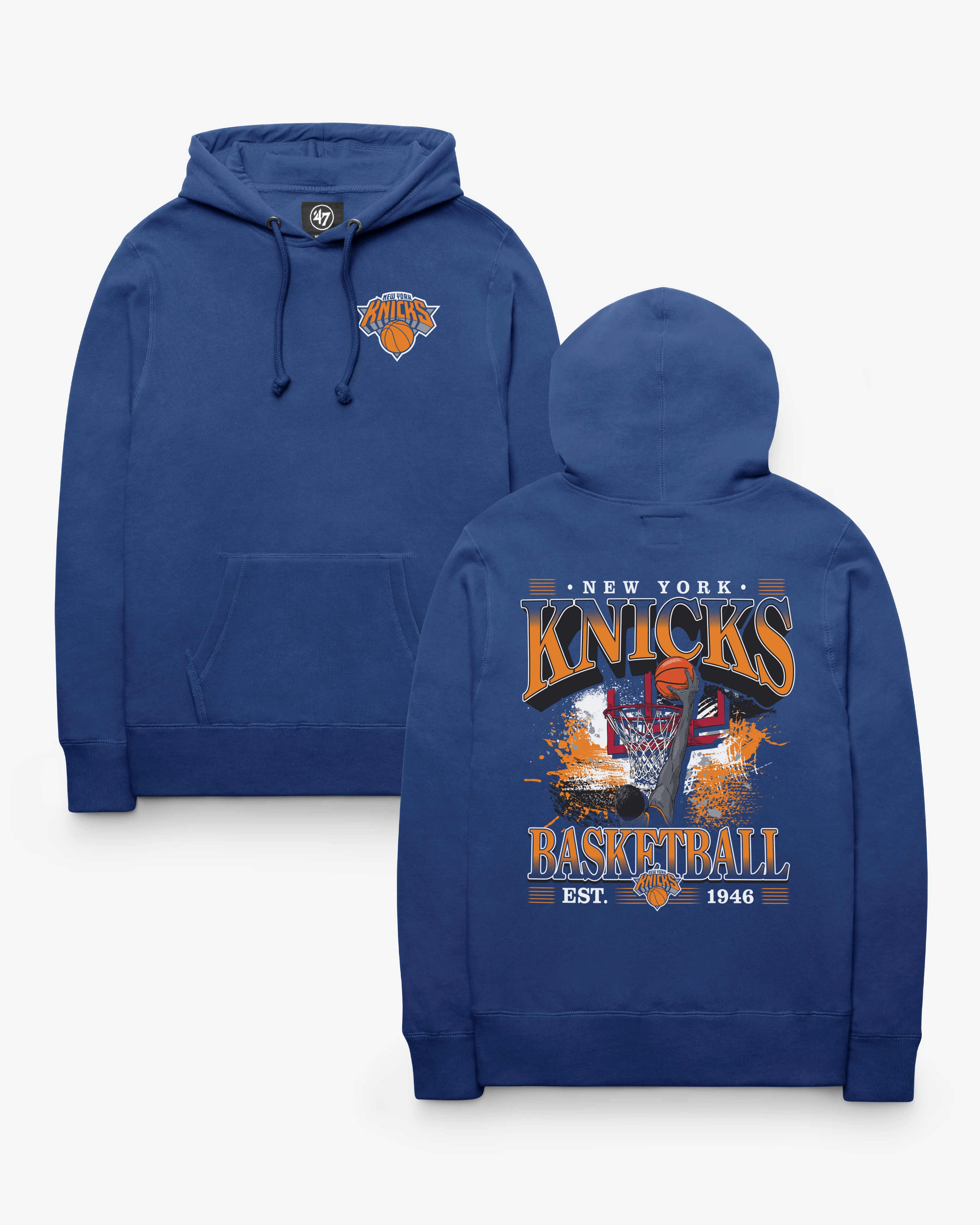 NEW YORK KNICKS BACKER '47 HEADLINE HOOD