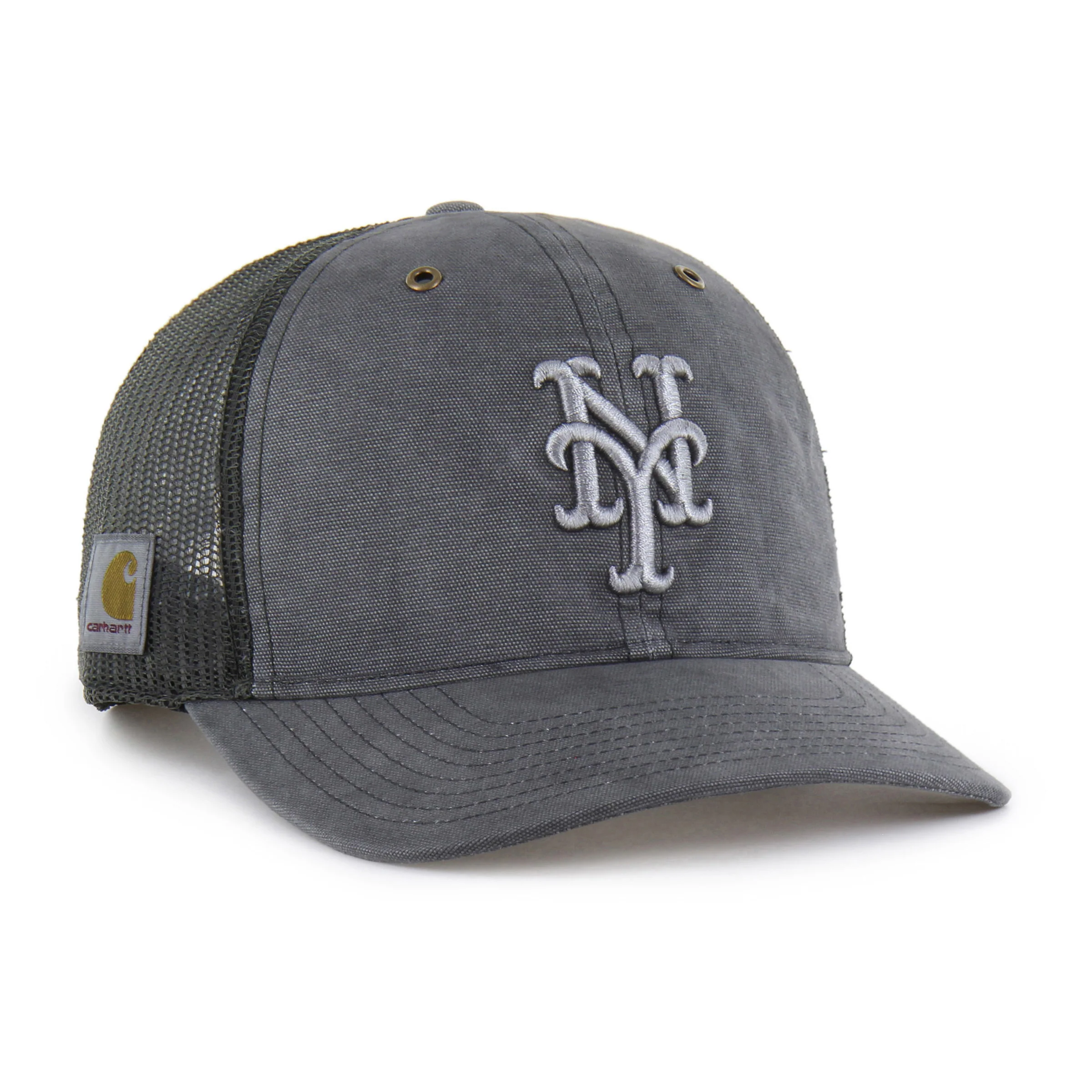 NEW YORK METS CARHARTT DYED '47 TRUCKER RF RELAXED FIT