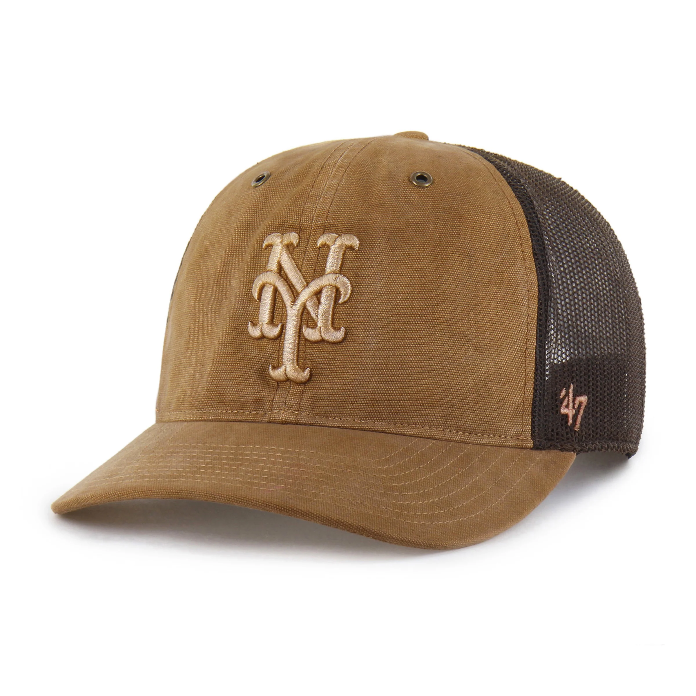 NEW YORK METS CARHARTT DYED '47 TRUCKER RF RELAXED FIT - Image 4