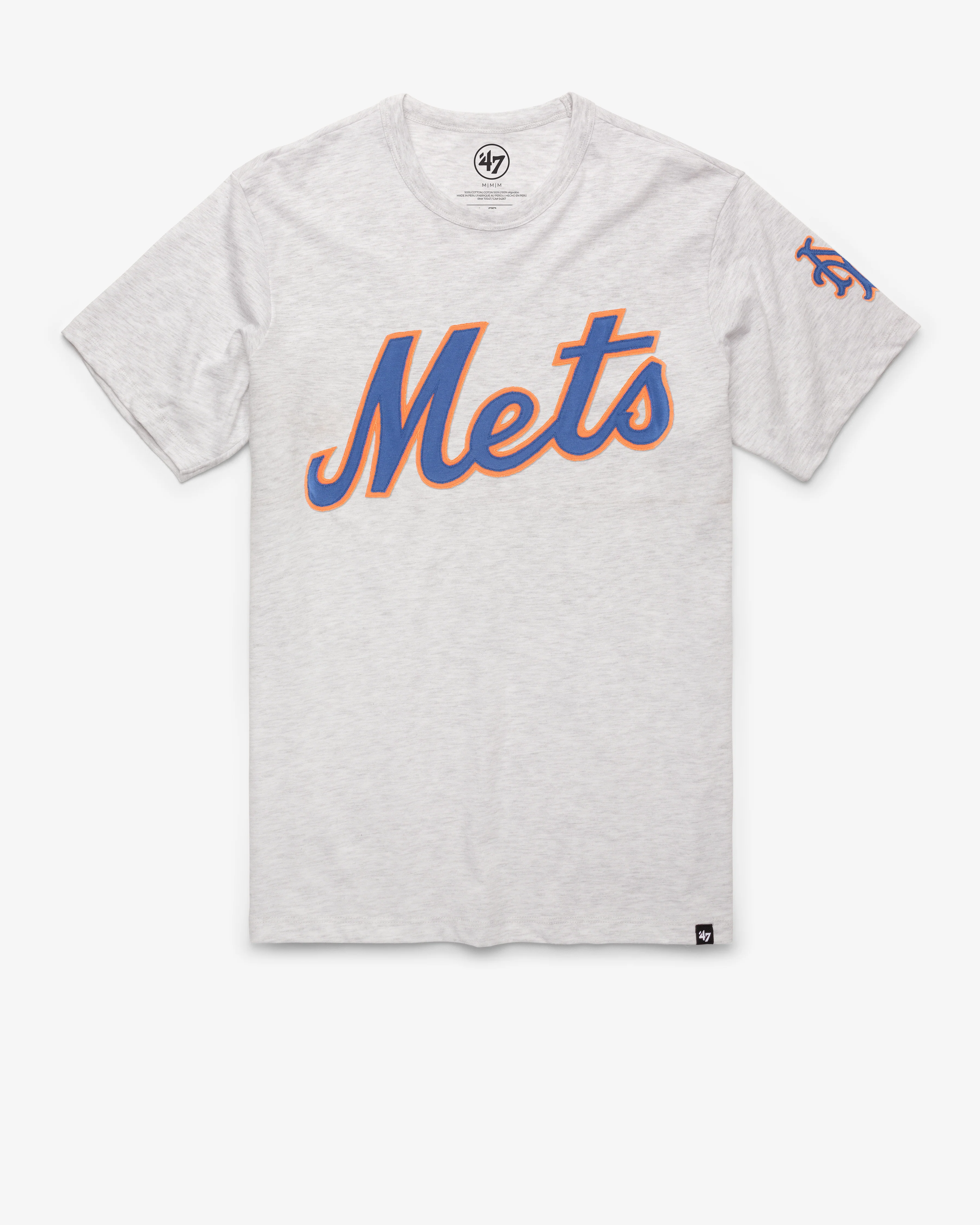 NEW YORK METS COOPERSTOWN FRANKLIN '47 FIELDHOUSE TEE