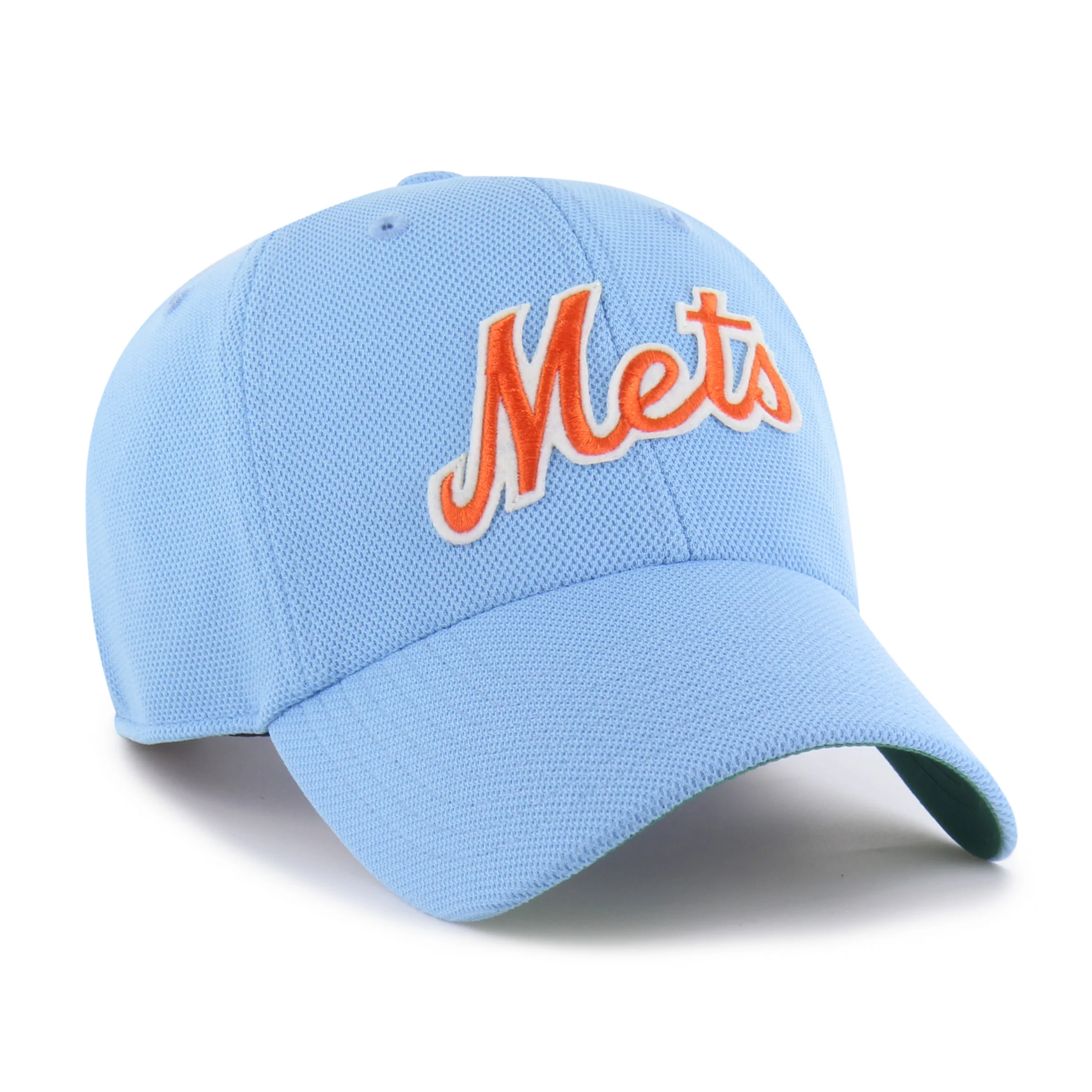 NEW YORK METS COOPERSTOWN GRANDSTAND PIQUE SCRIPT '47 CLEAN UP - Image 3