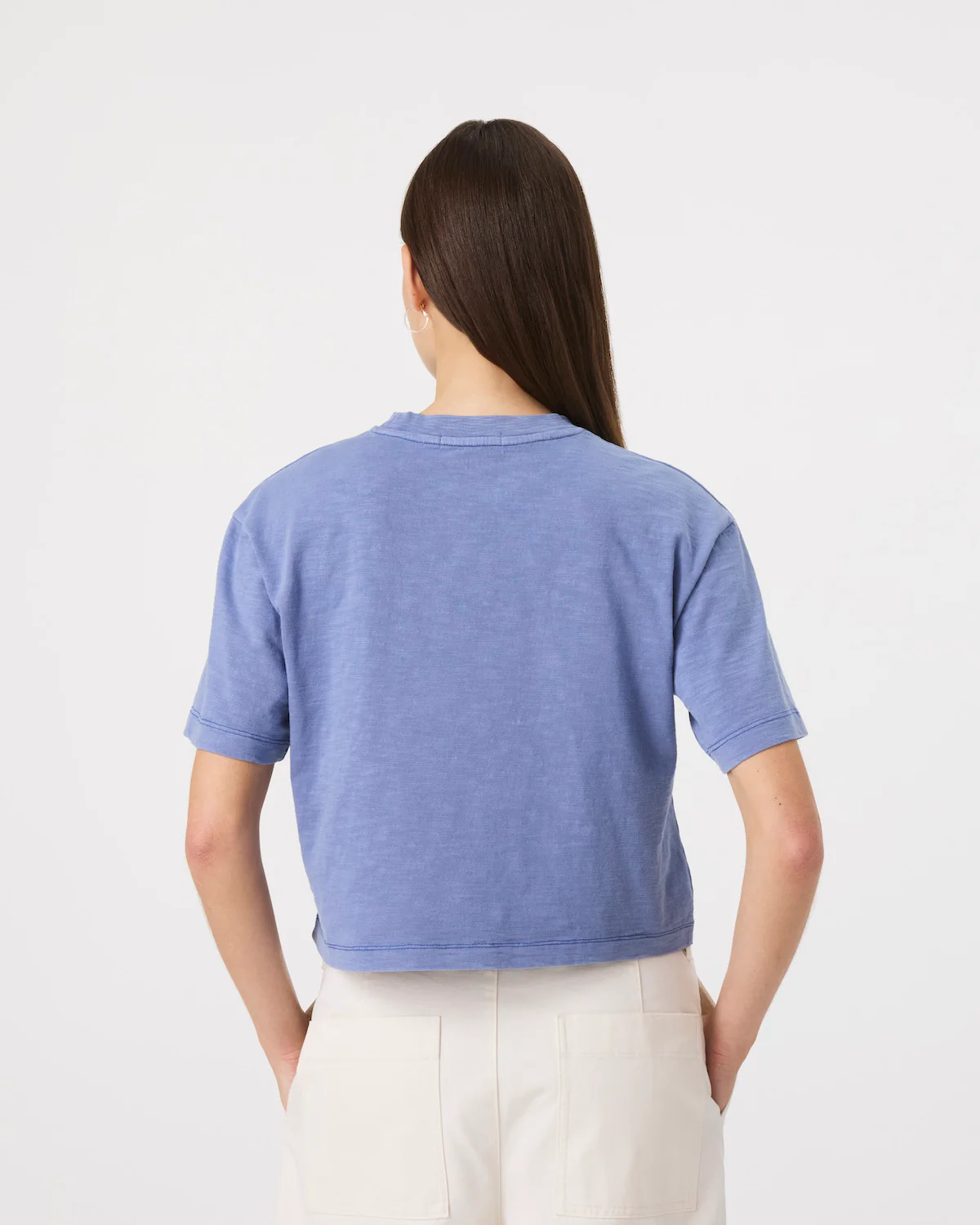 FLORIDA GATORS MINDI HEAVY '47 SLUB CROP TEE WOMENS - Image 2