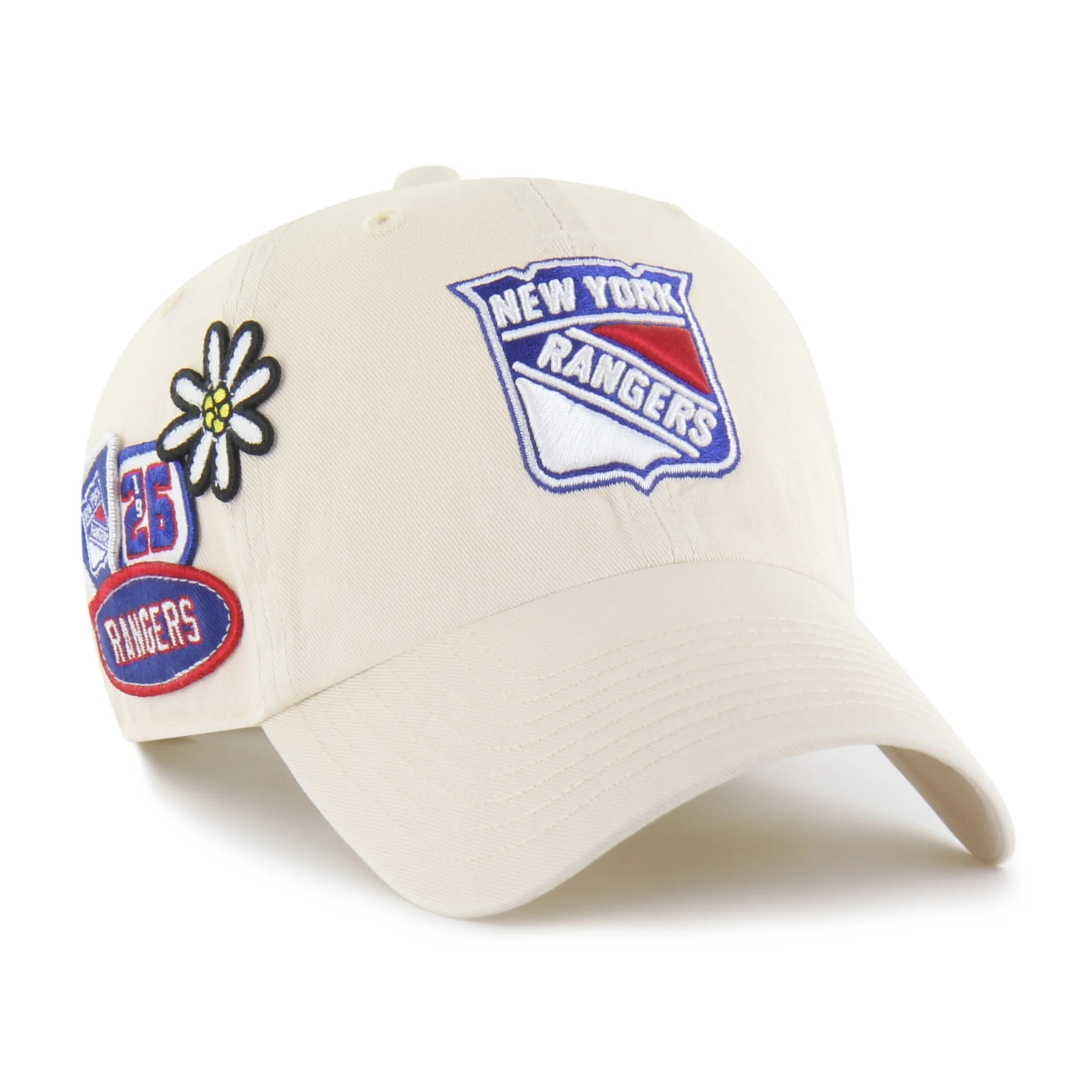 NEW YORK RANGERS BADGES '47 CLEAN UP