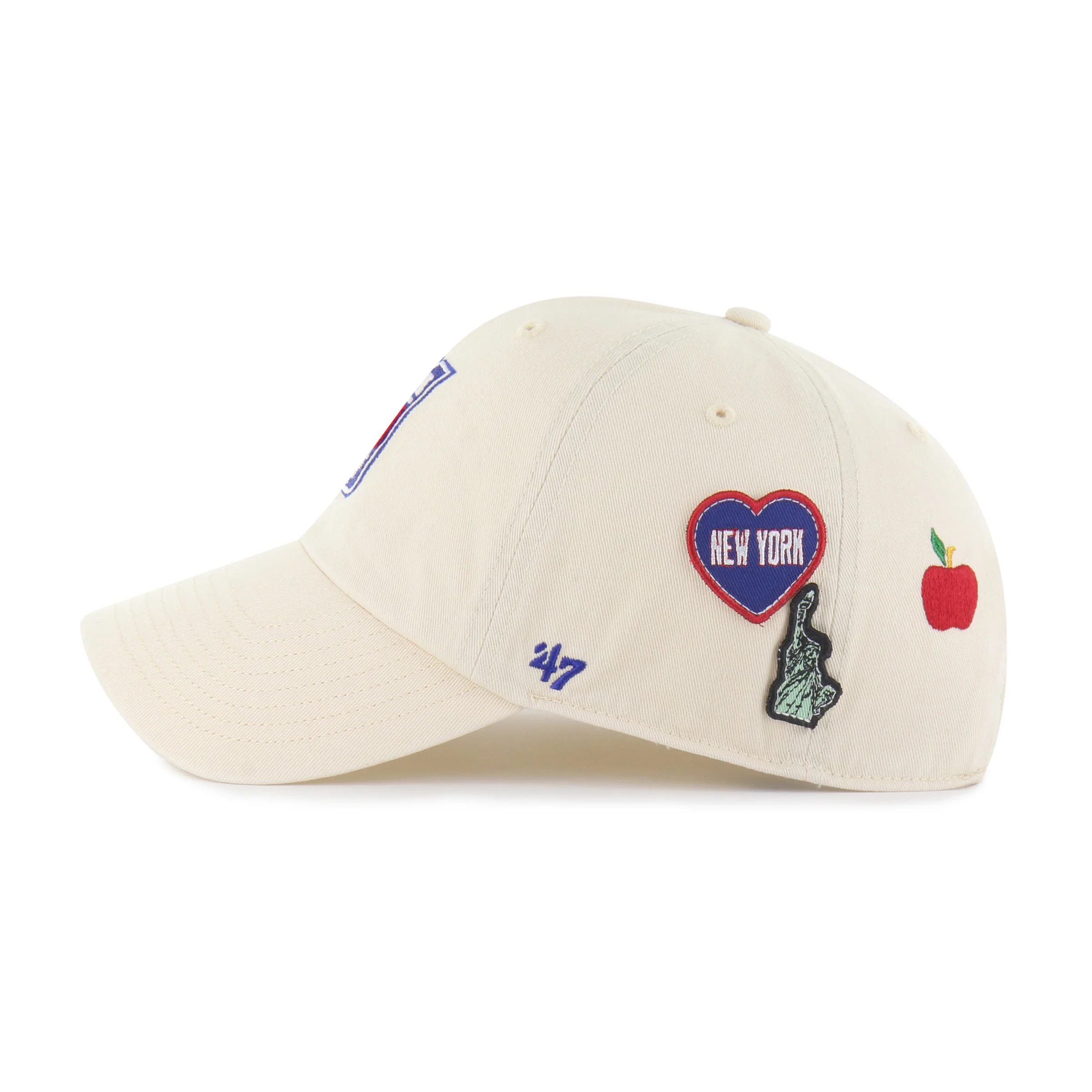 NEW YORK RANGERS BADGES '47 CLEAN UP - Image 2