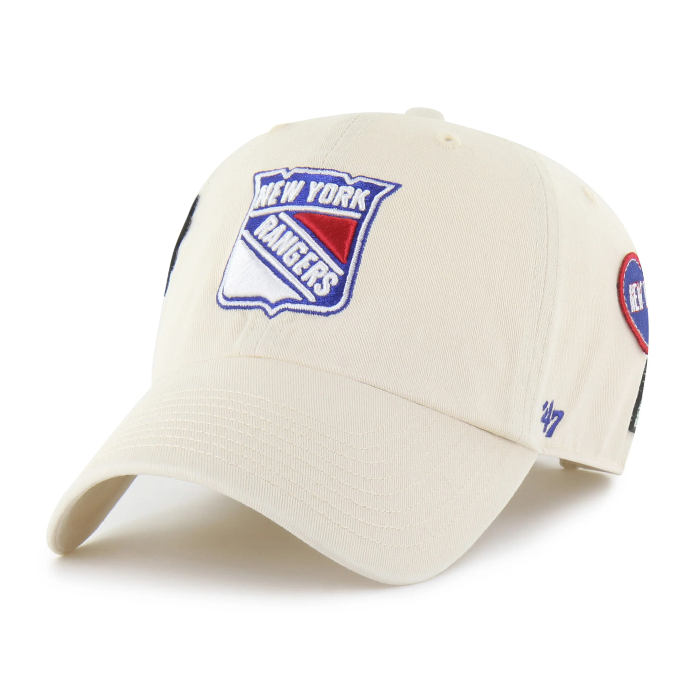 NEW YORK RANGERS BADGES '47 CLEAN UP - Image 5