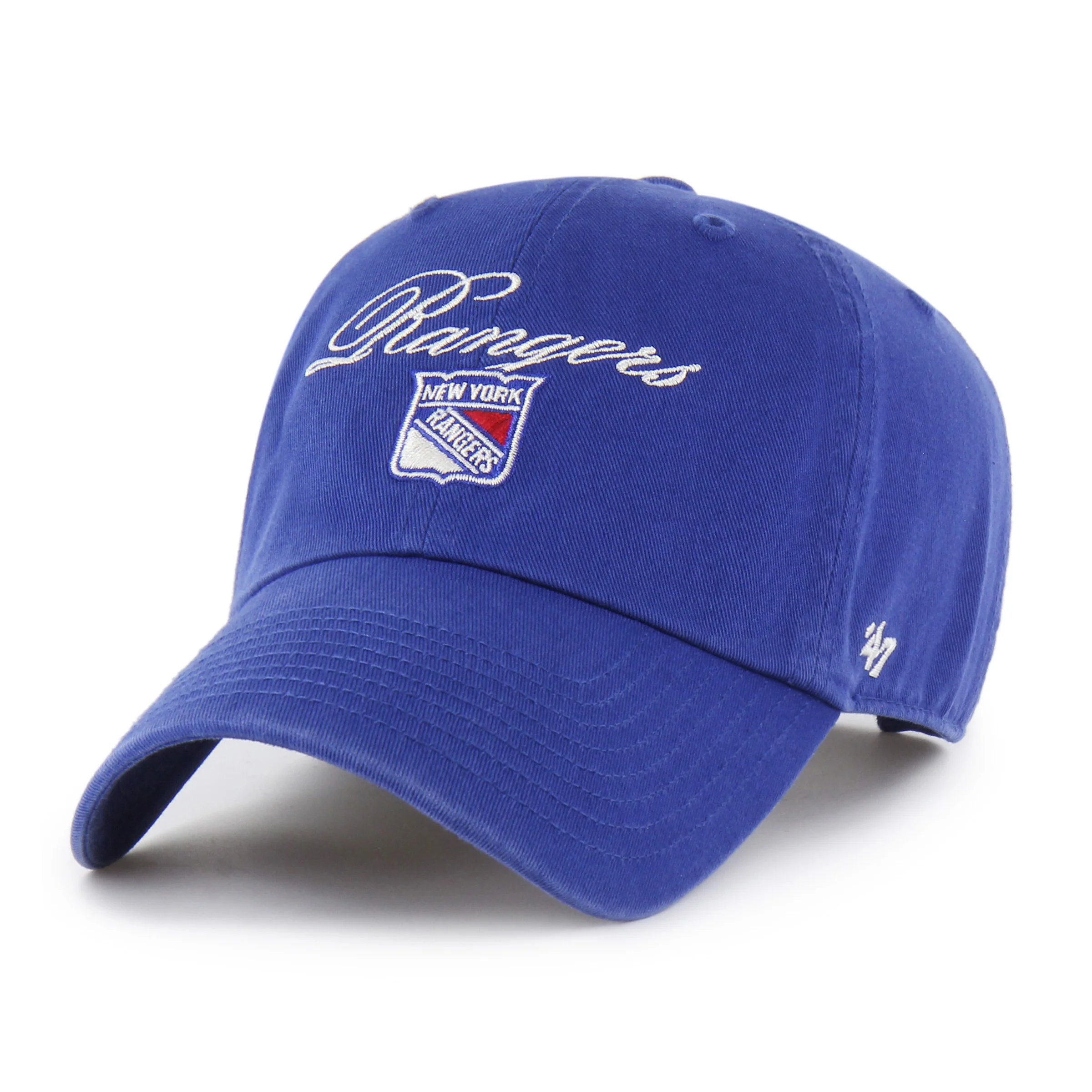 NEW YORK RANGERS SCRIPT '47 CLEAN UP