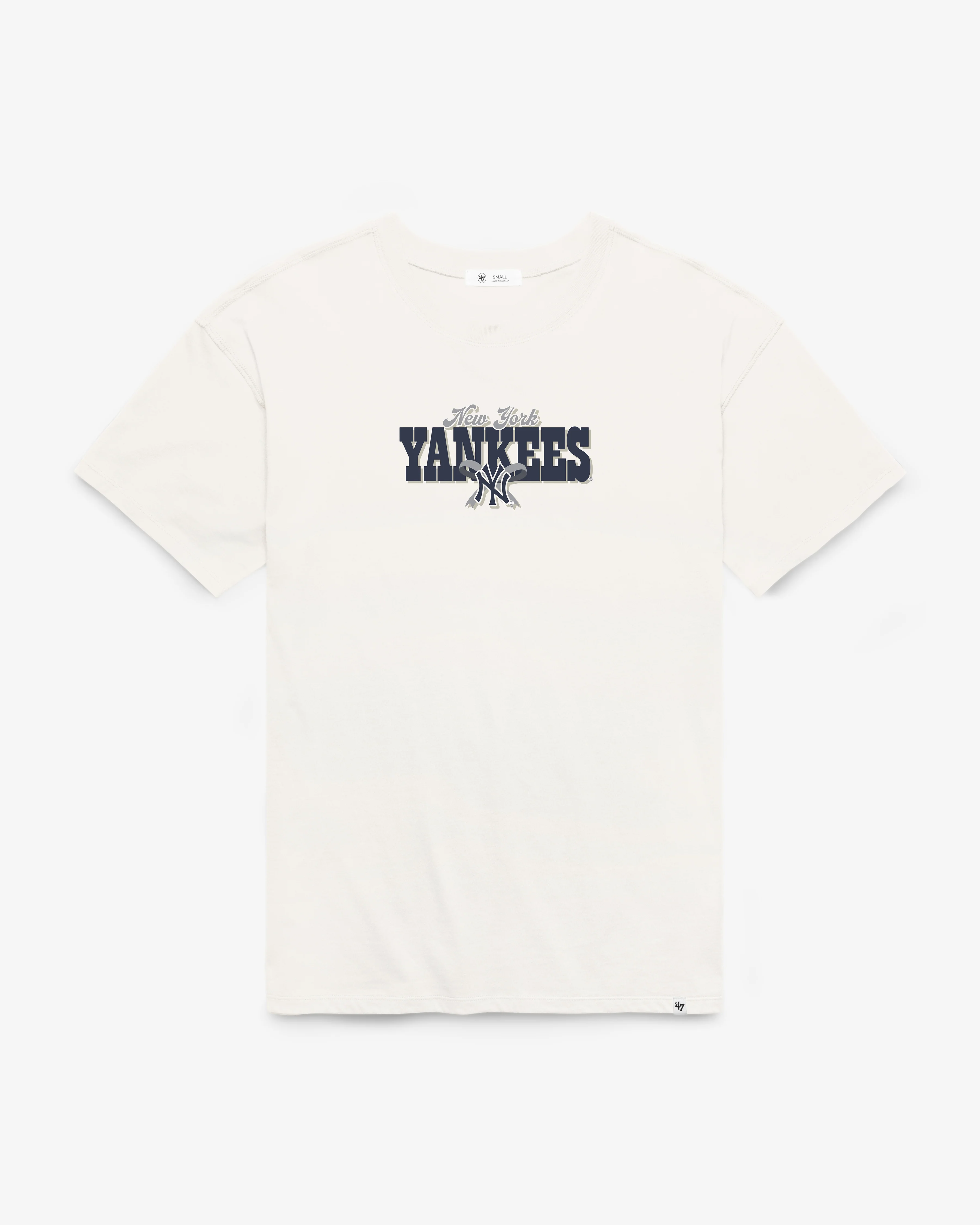 NEW YORK YANKEES BOW AND BANNER BACKER '47 SADIE TEE WOMENS - Image 2