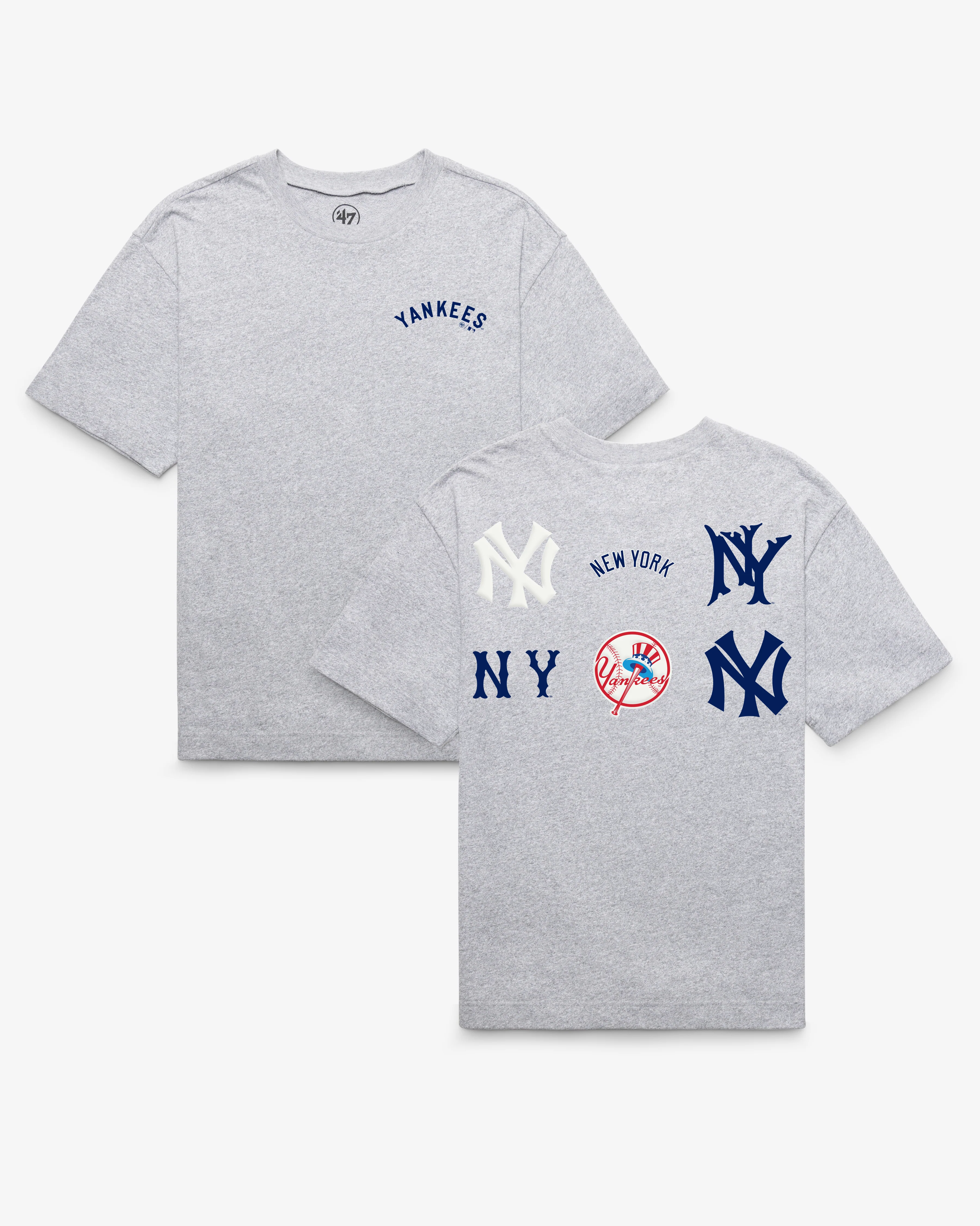 NEW YORK YANKEES COOPERSTOWN HISTORY LOCK '47 FOUNDATION TEE