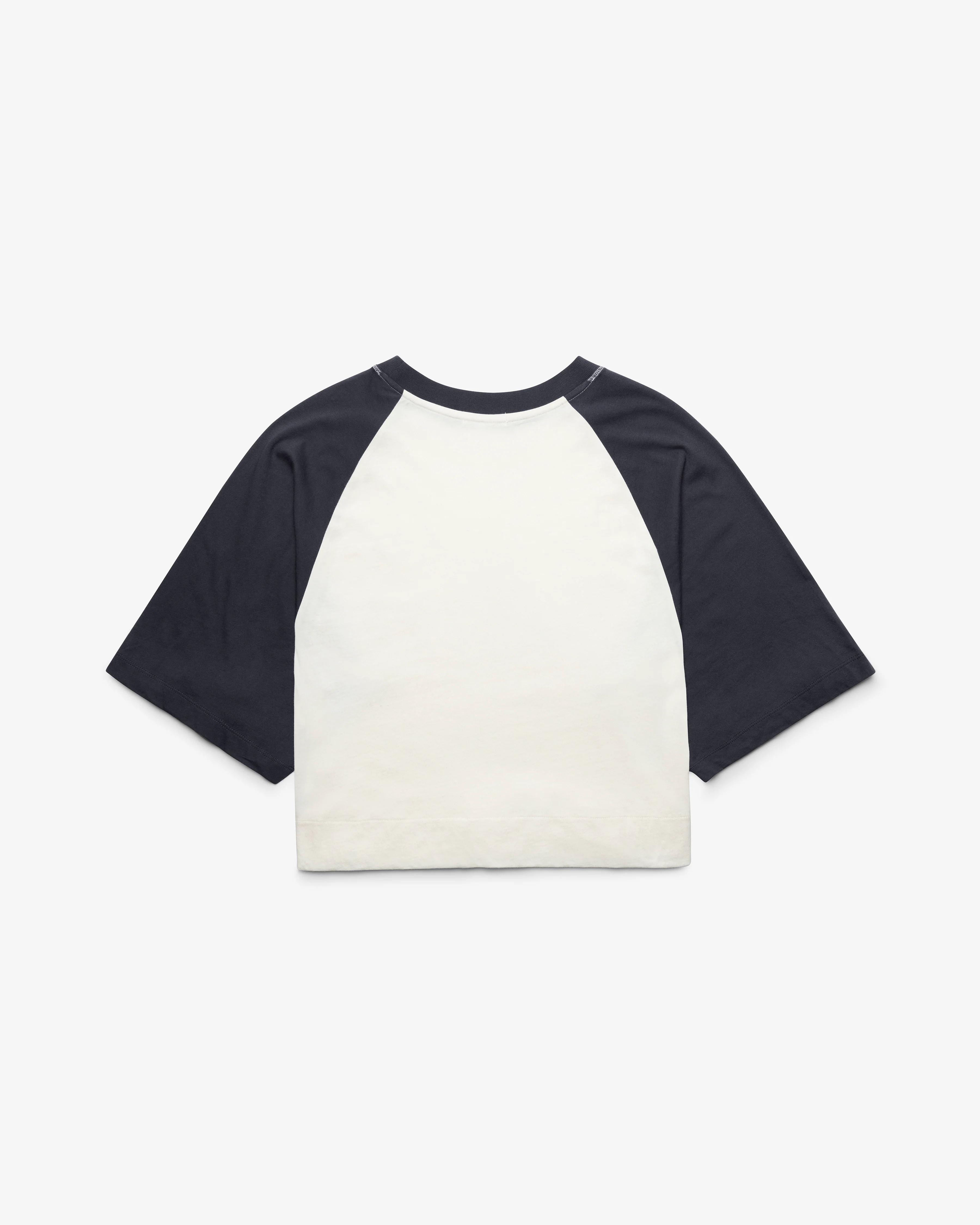 NEW YORK YANKEES COOPERSTOWN INFIELD SHIFT '47 RAGLAN CROP TEE WOMENS - Image 2