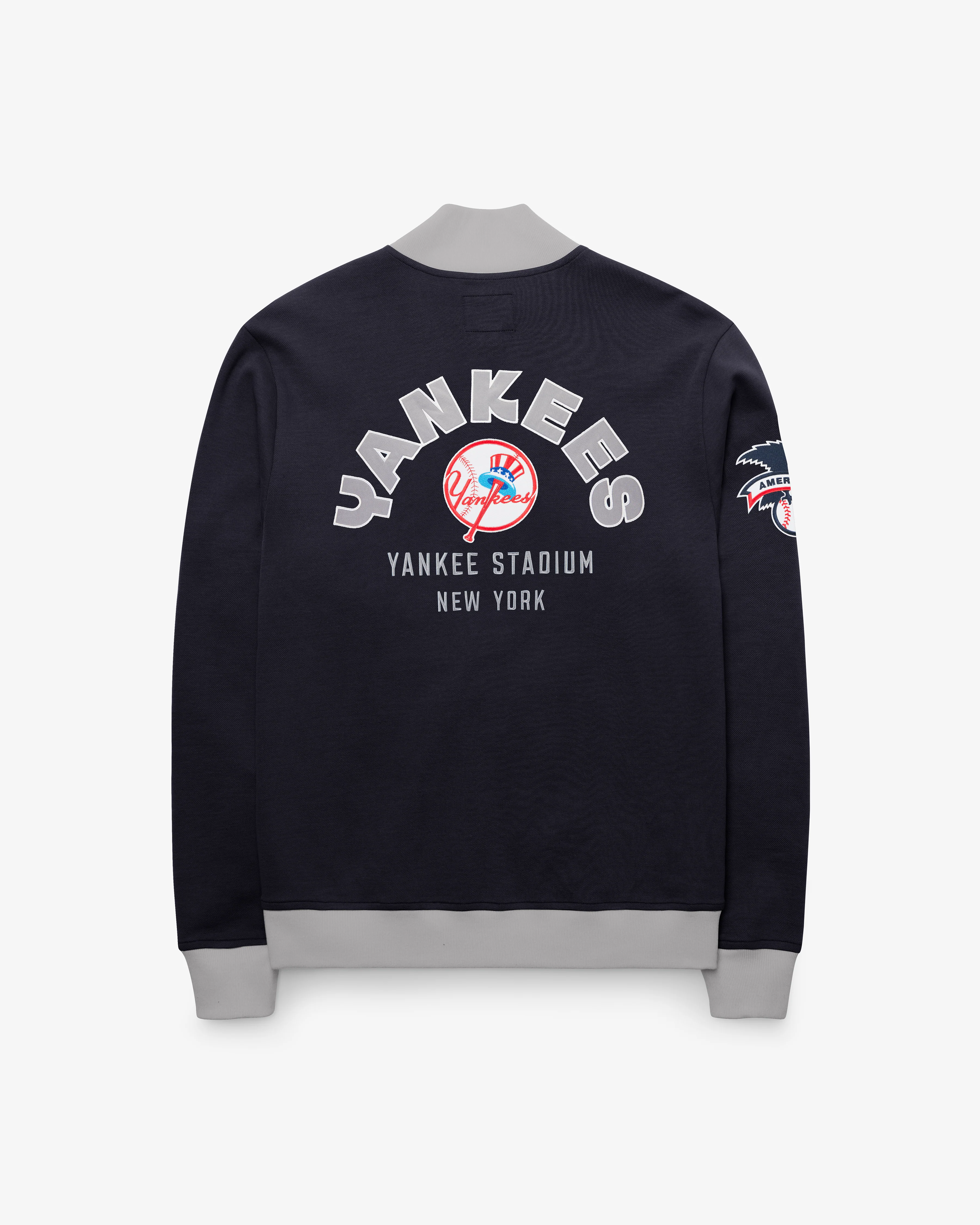 NEW YORK YANKEES COOPERSTOWN RELIEF PITCHER '47 PIQUE TRACK JACKET - Image 3