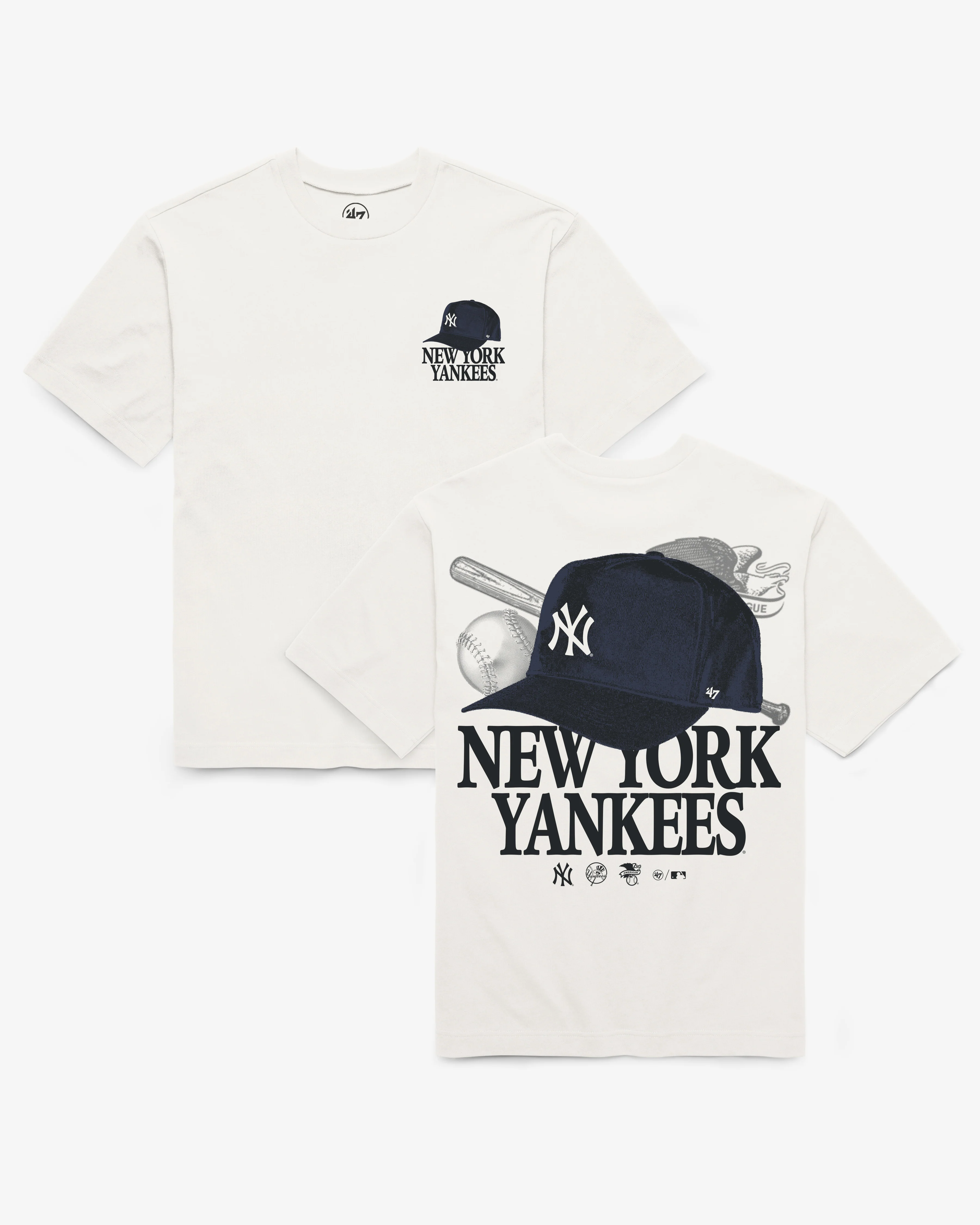 NEW YORK YANKEES IN THE PAPER '47 FOUNDATION TEE