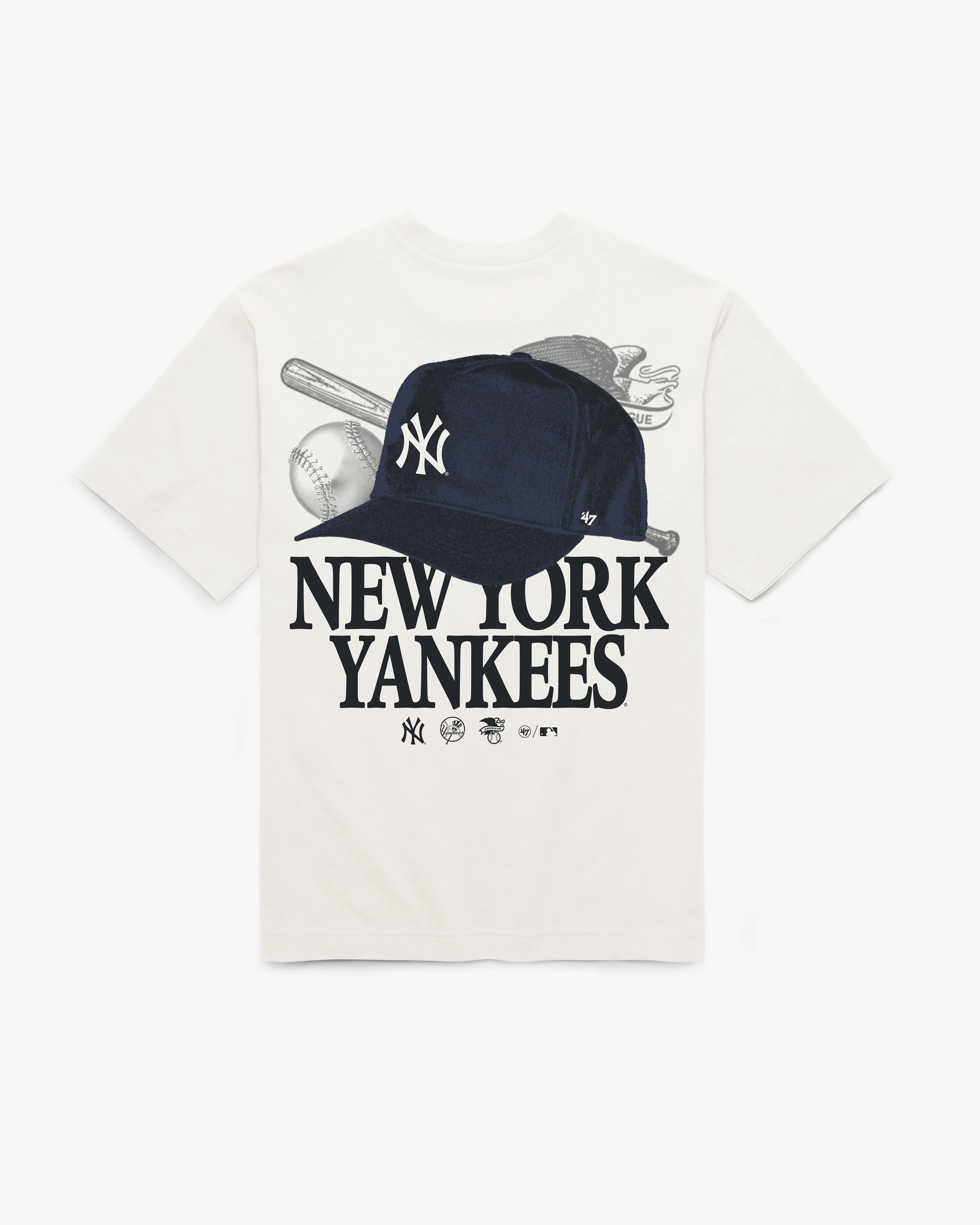 NEW YORK YANKEES IN THE PAPER '47 FOUNDATION TEE - Image 3
